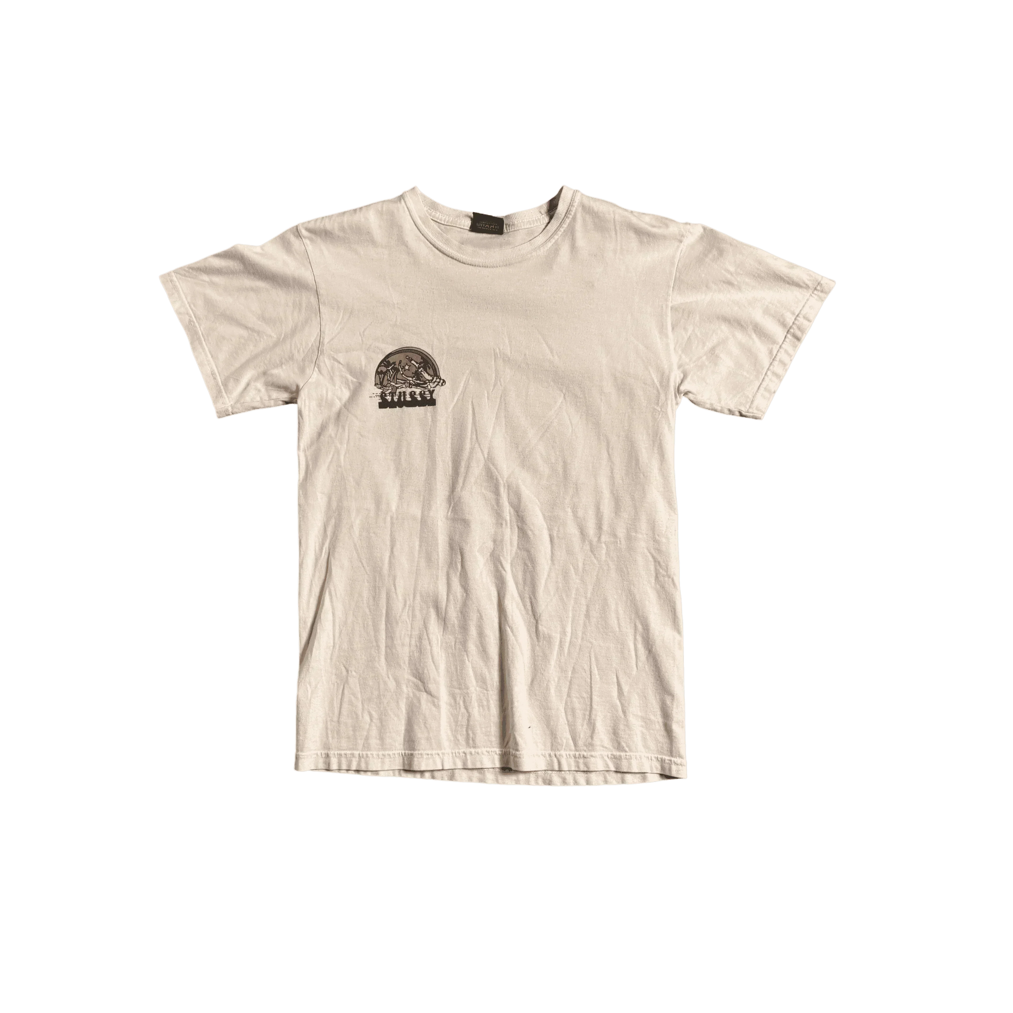 White Stussy Tee - S