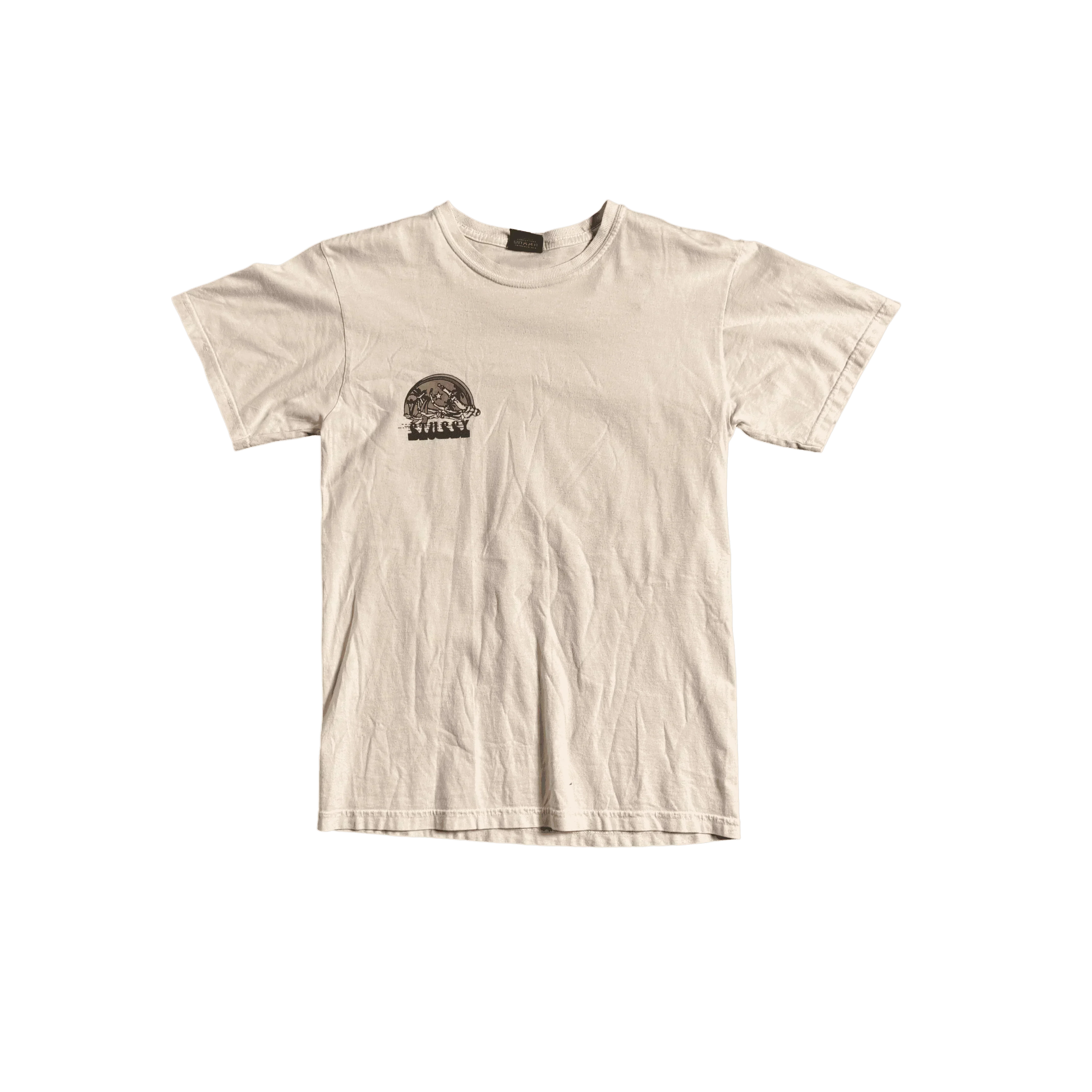 White Stussy Tee - S