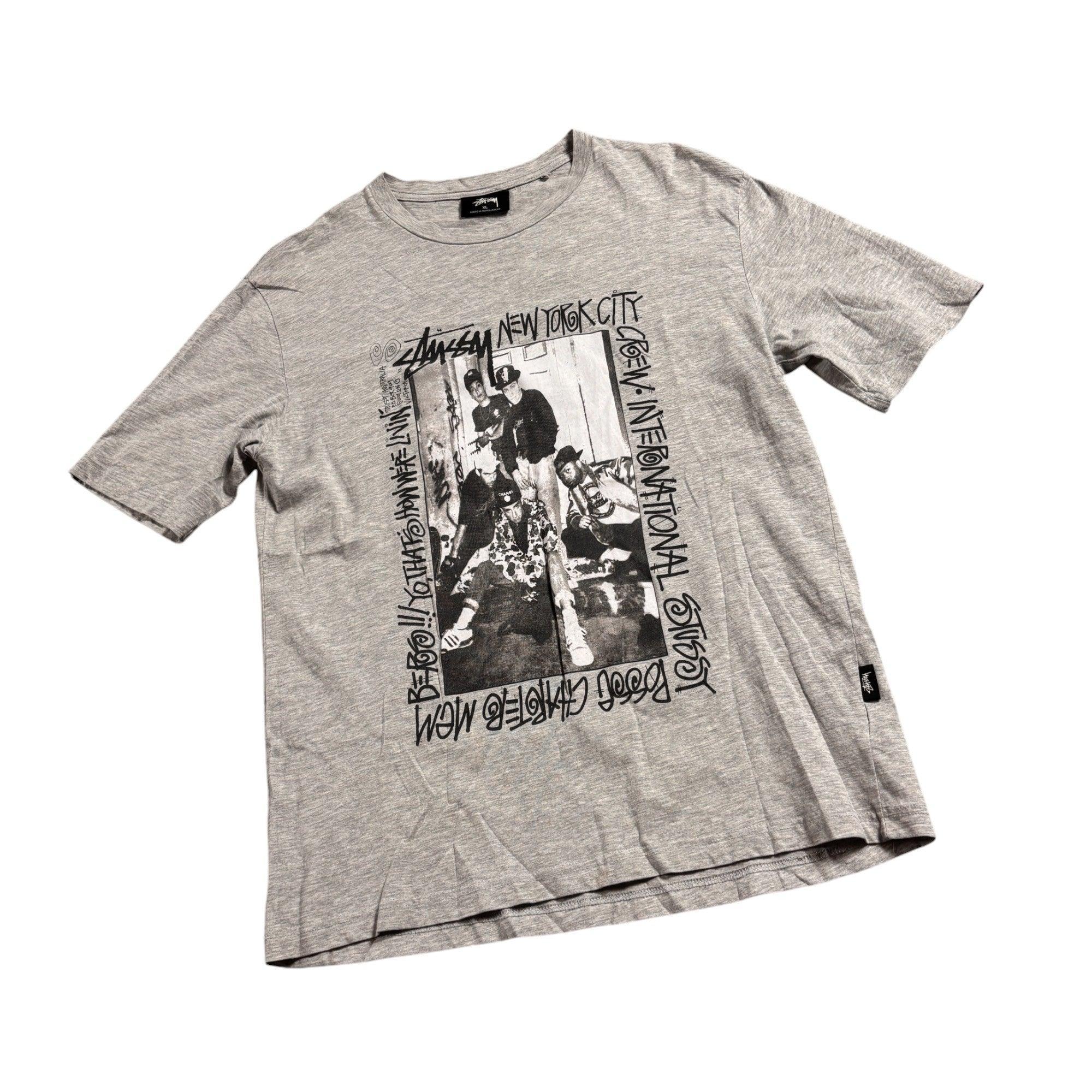 Vintage Grey Stussy Tee - XL