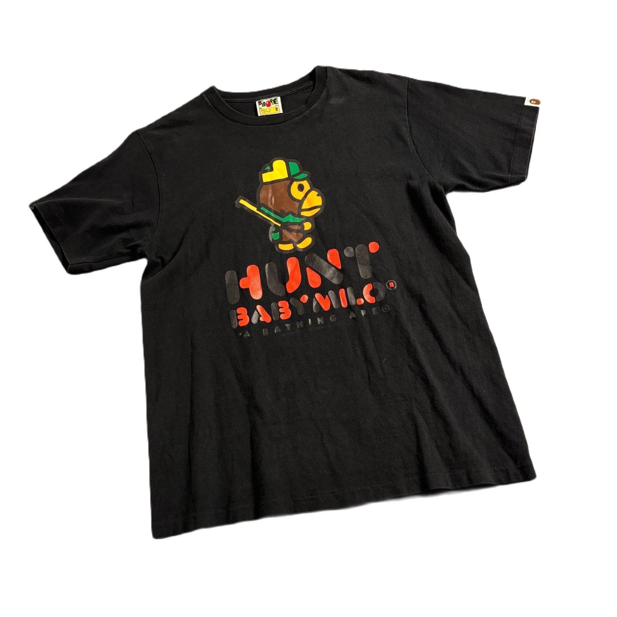 Black A Bathing Ape (BAPE) Baby Milo Tee - M