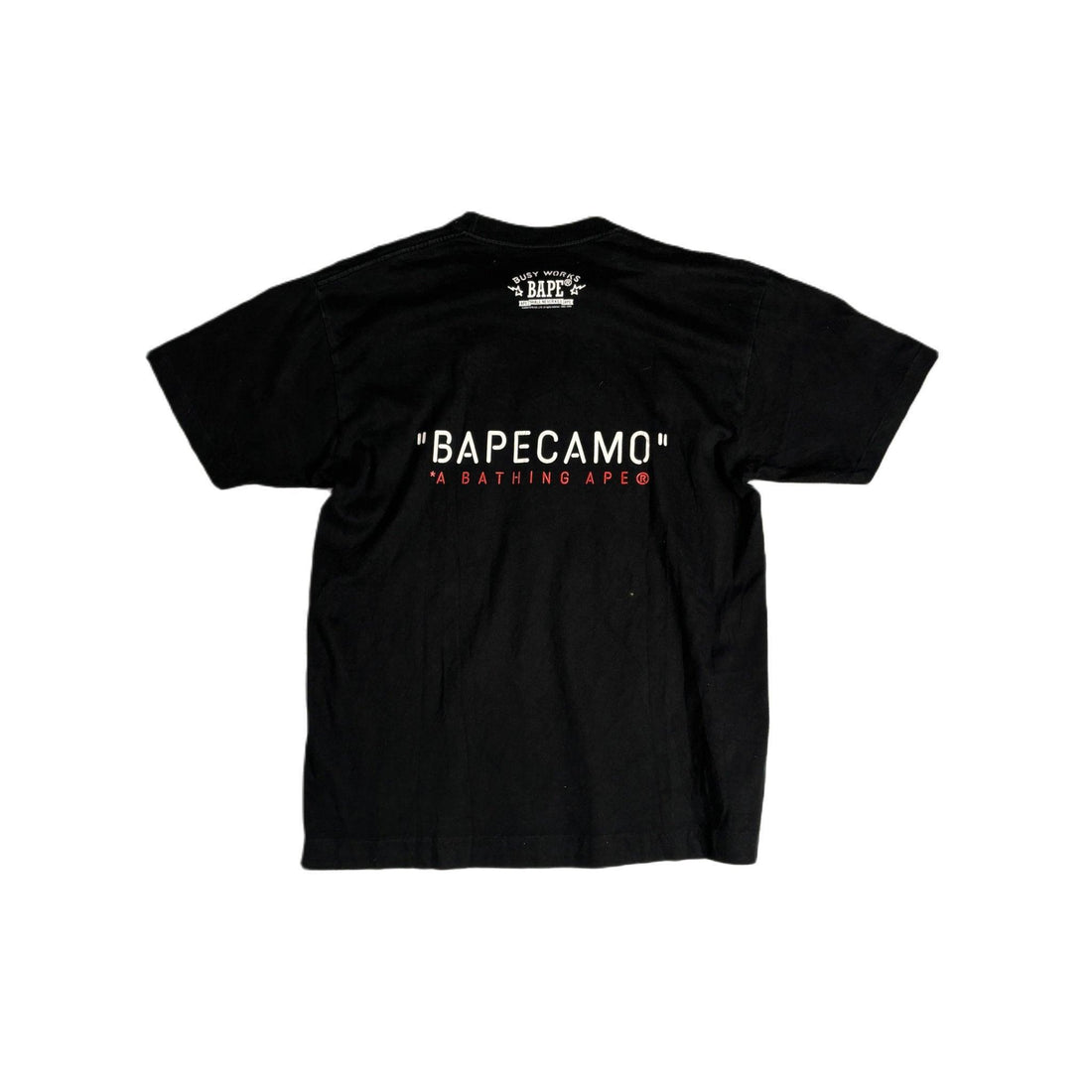 Vintage Black A Bathing Ape (BAPE) Tee - L