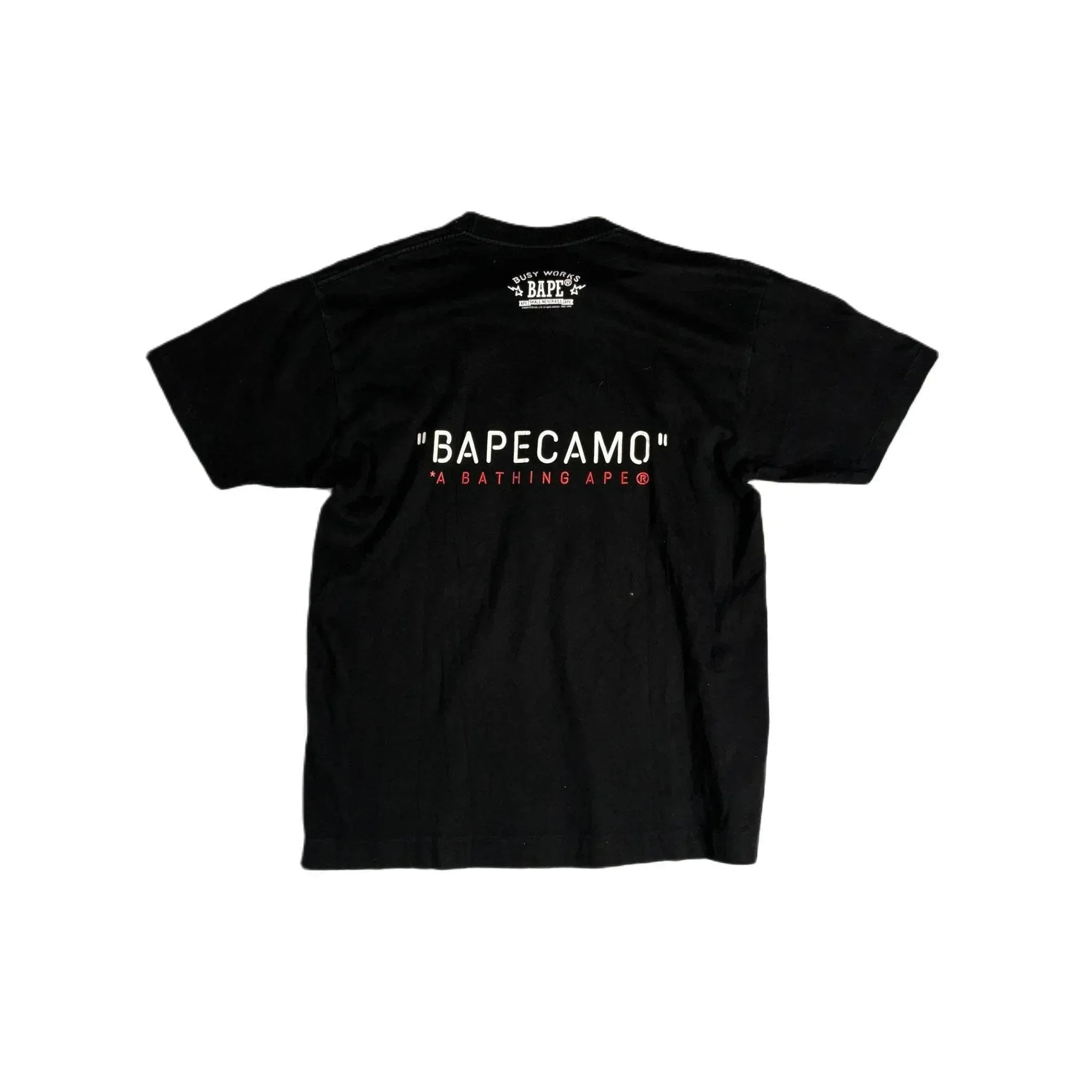 Vintage Black A Bathing Ape (BAPE) Tee - L