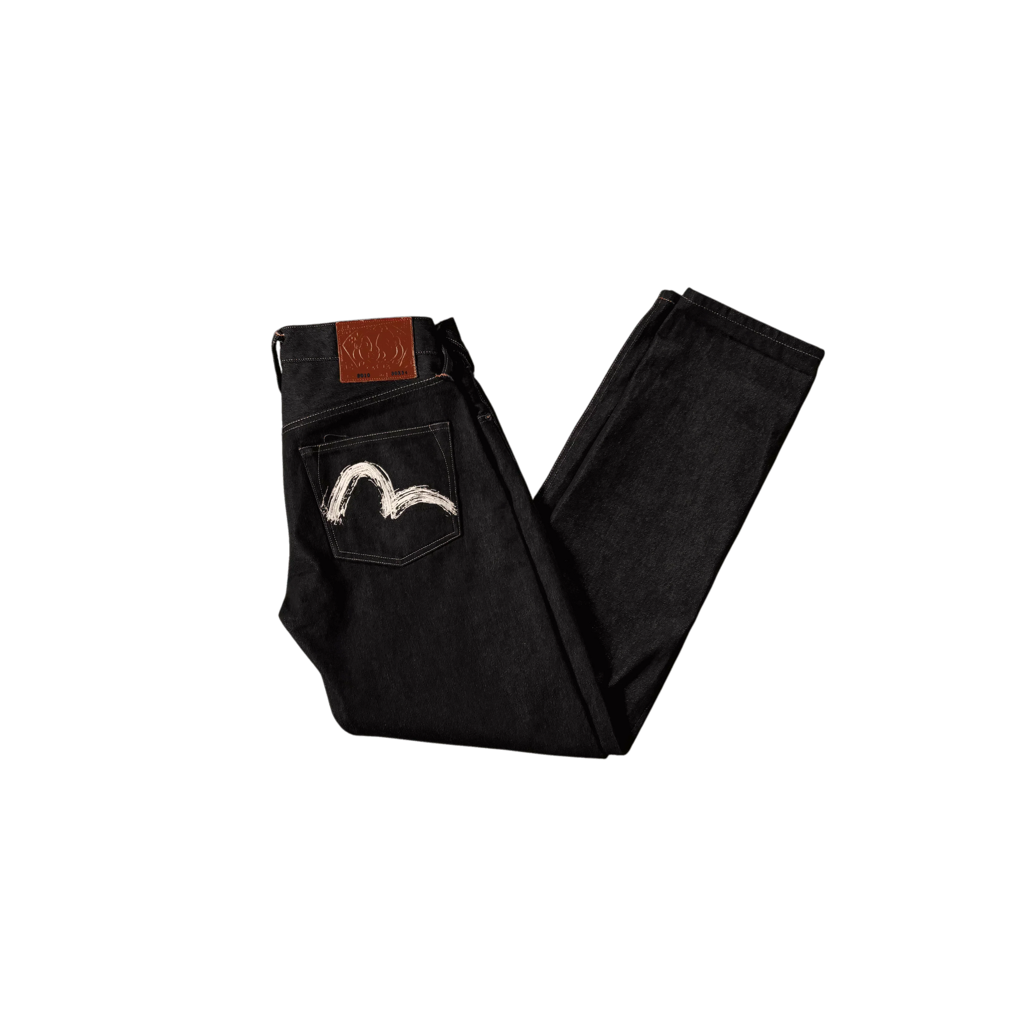 Black Evisu Jeans - 32 x 34