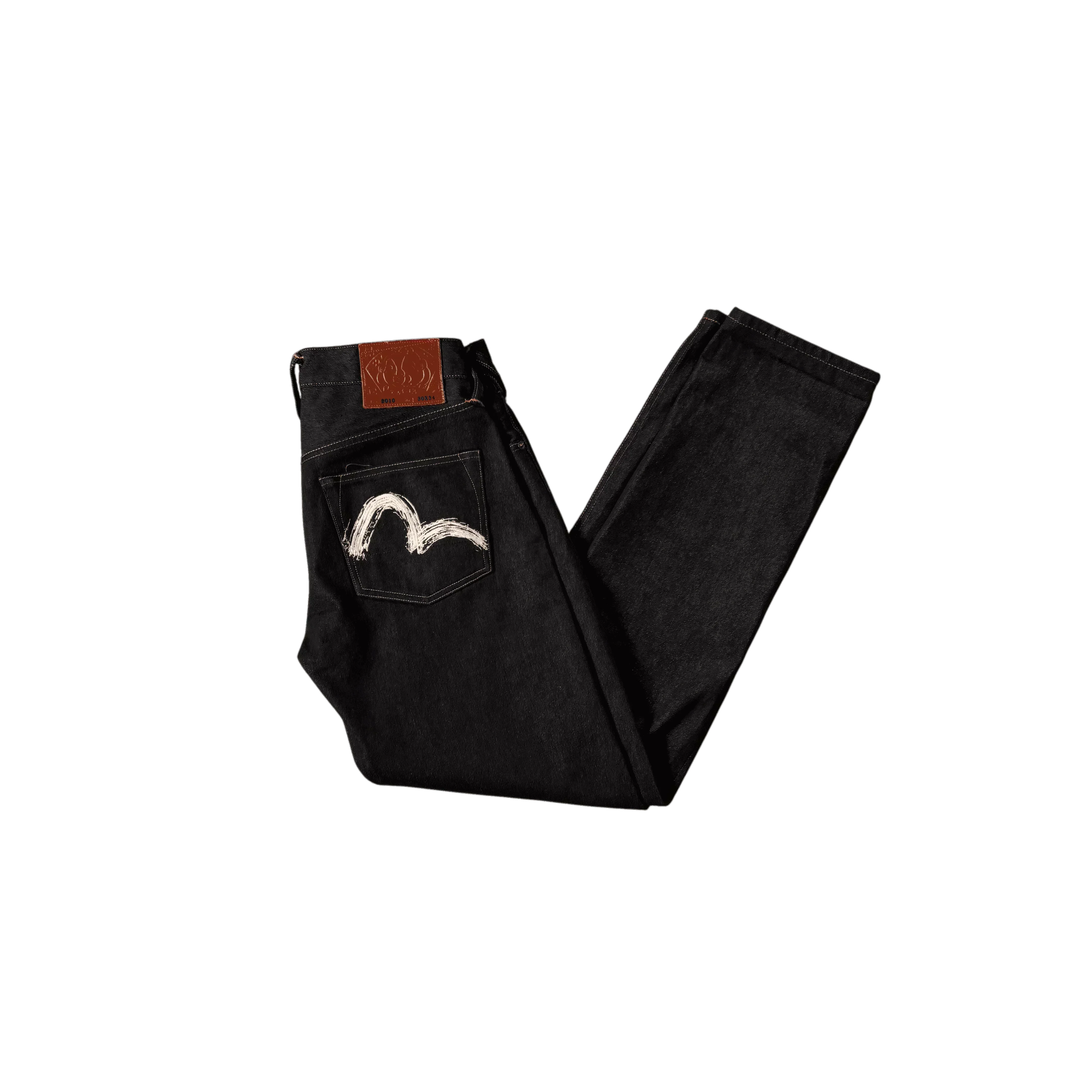 Black Evisu Jeans - 32 x 34