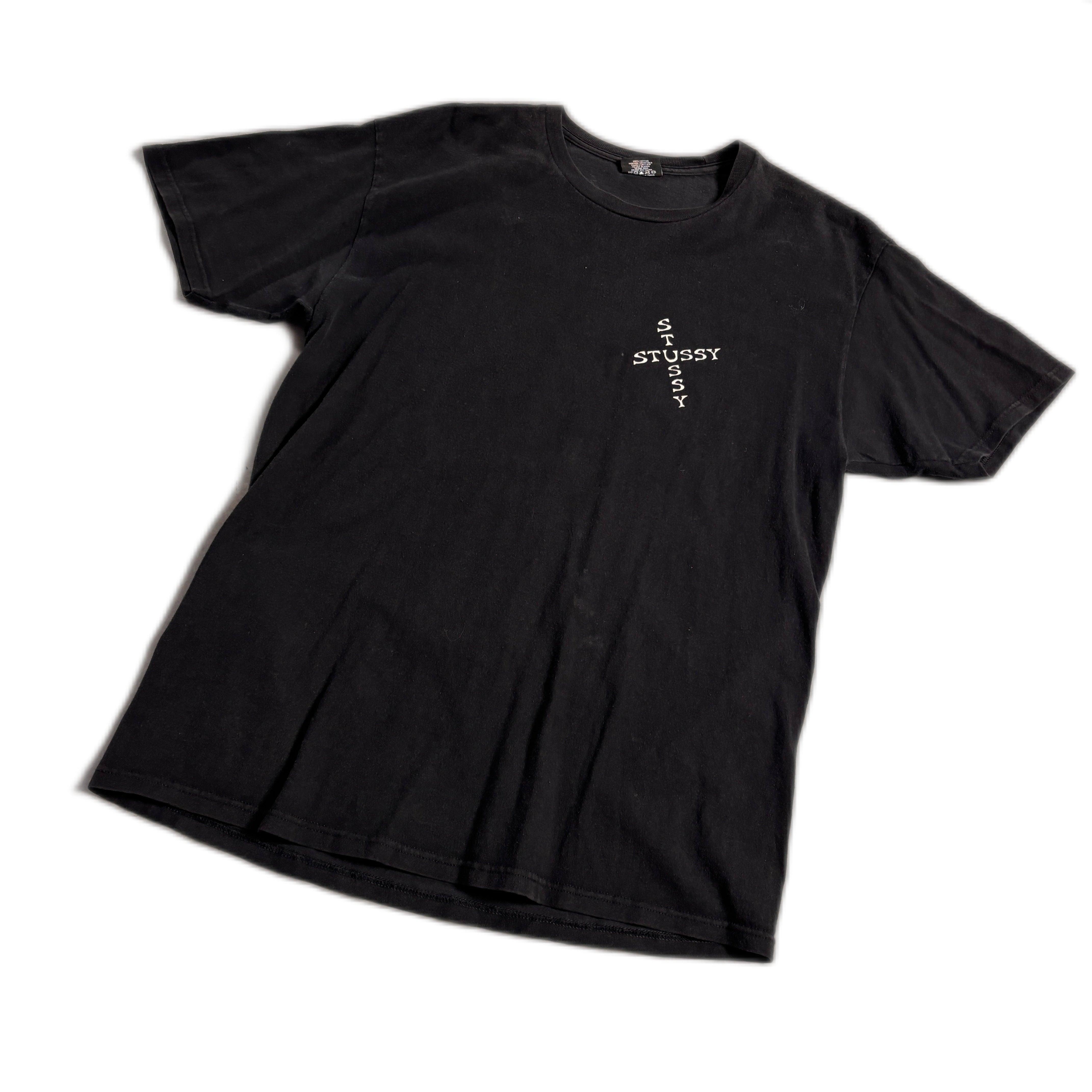 Black Stussy Tee - L