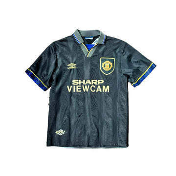 1993 - 95 Manchester United Away Shirt - S