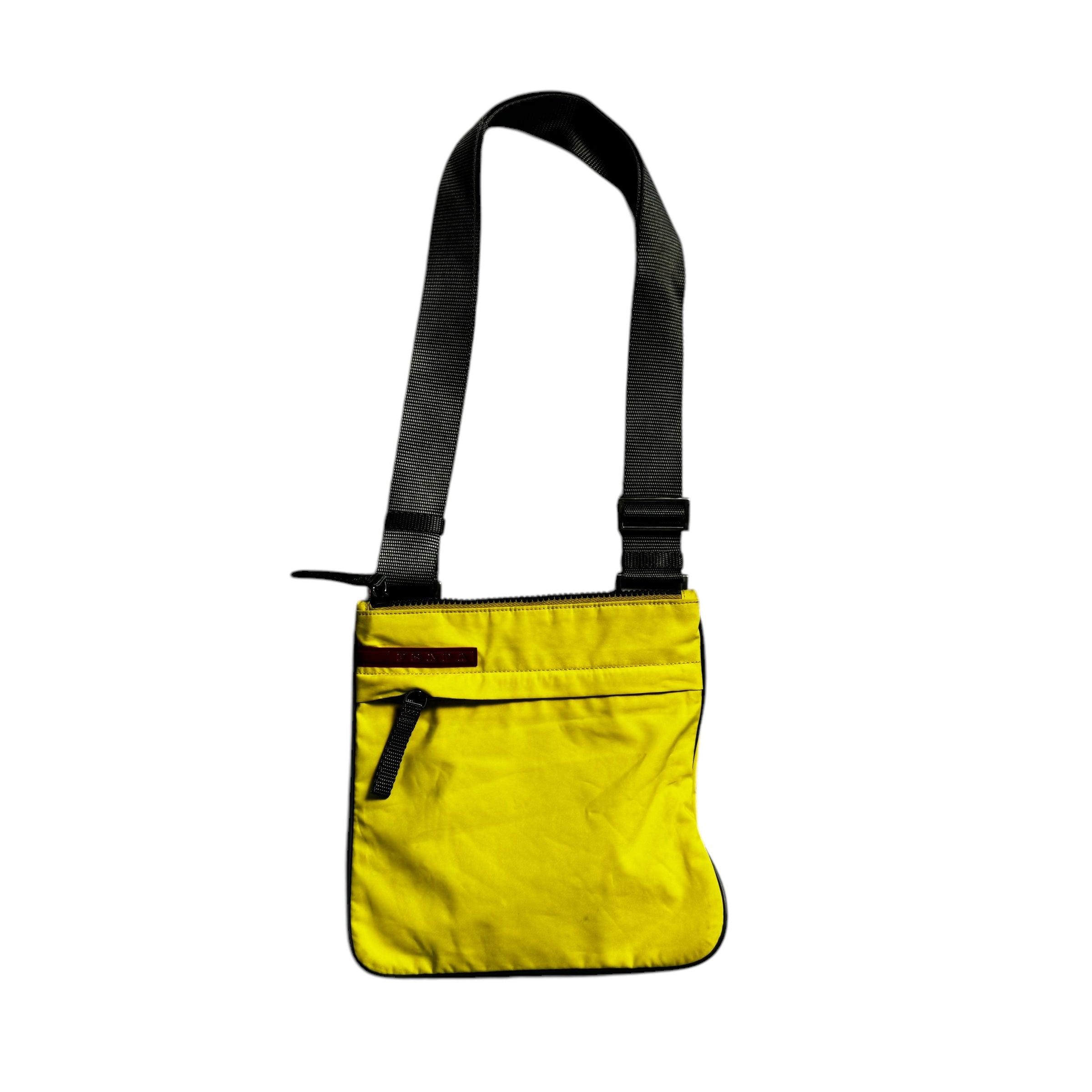 Yellow Prada Bag