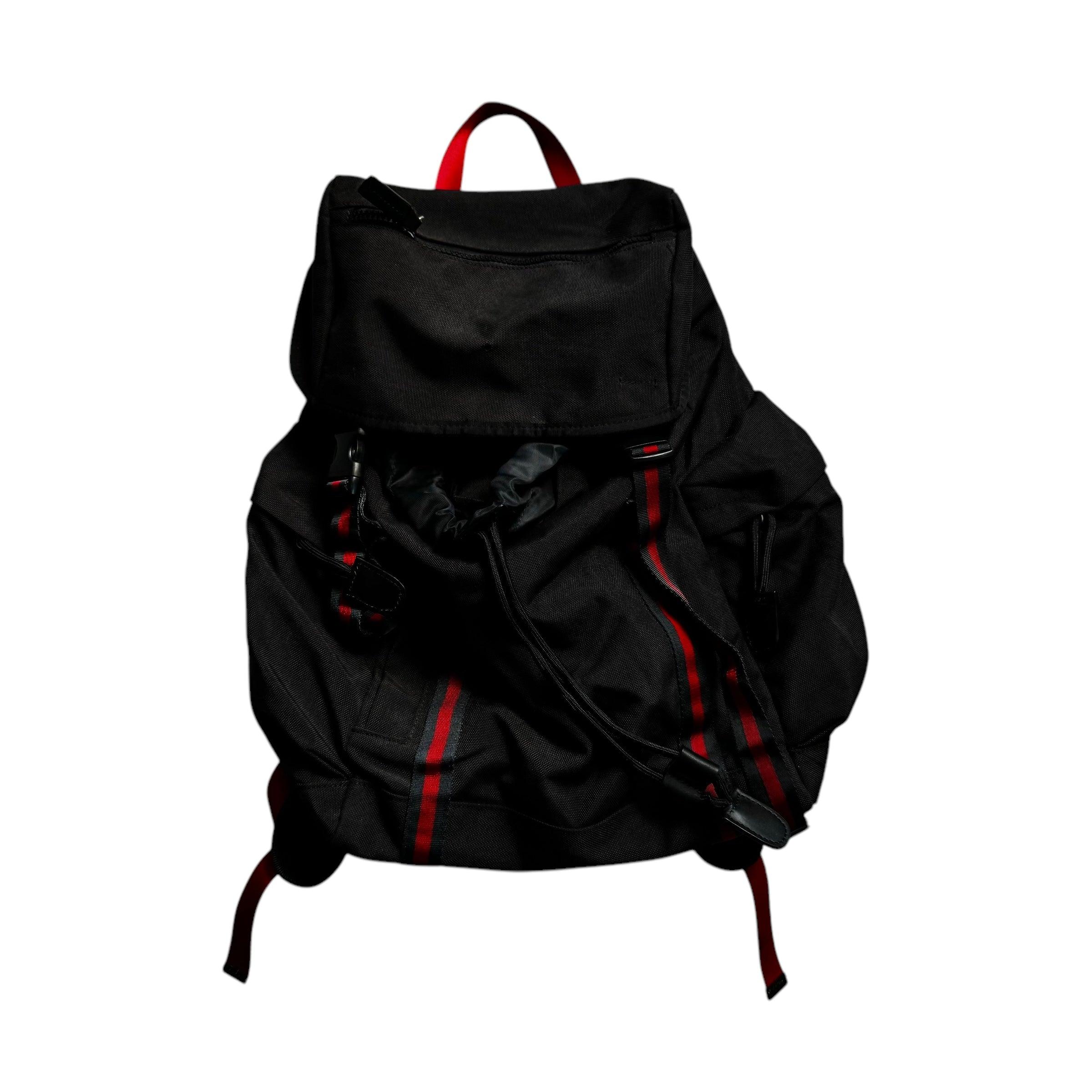 Black Gucci Backpack
