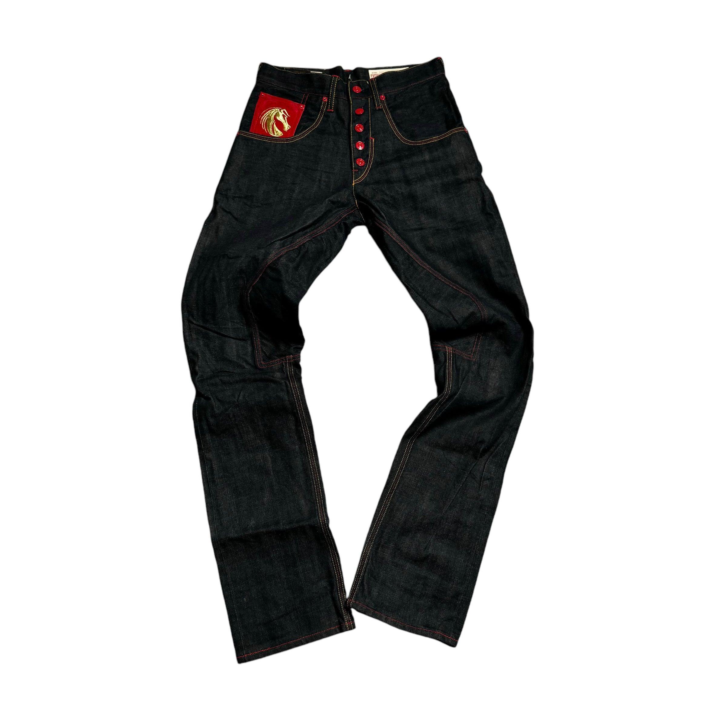 Evisu Diacock Jeans - 28 x 34