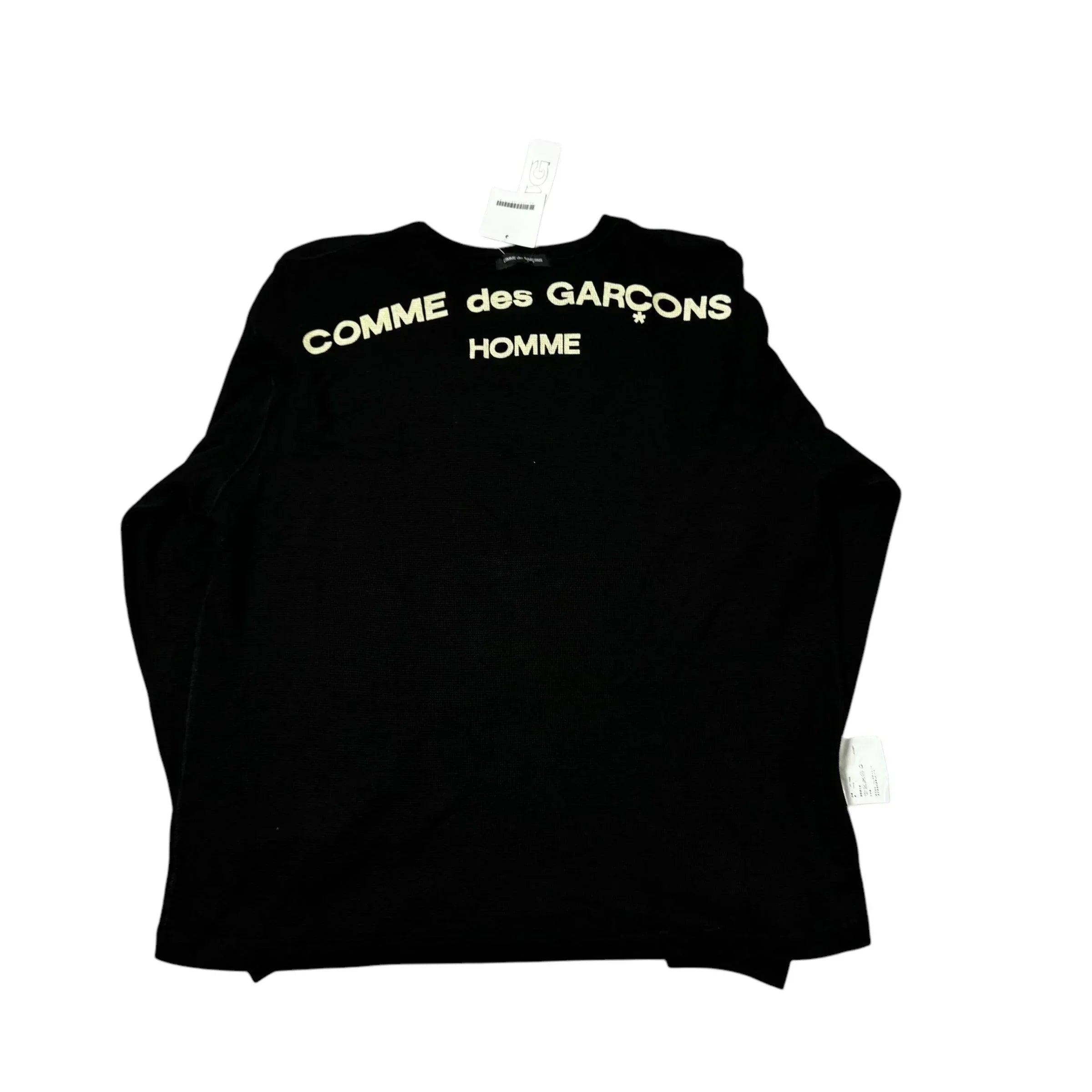 BNWT Comme Des Garçons Waffle Sweatshirt - L