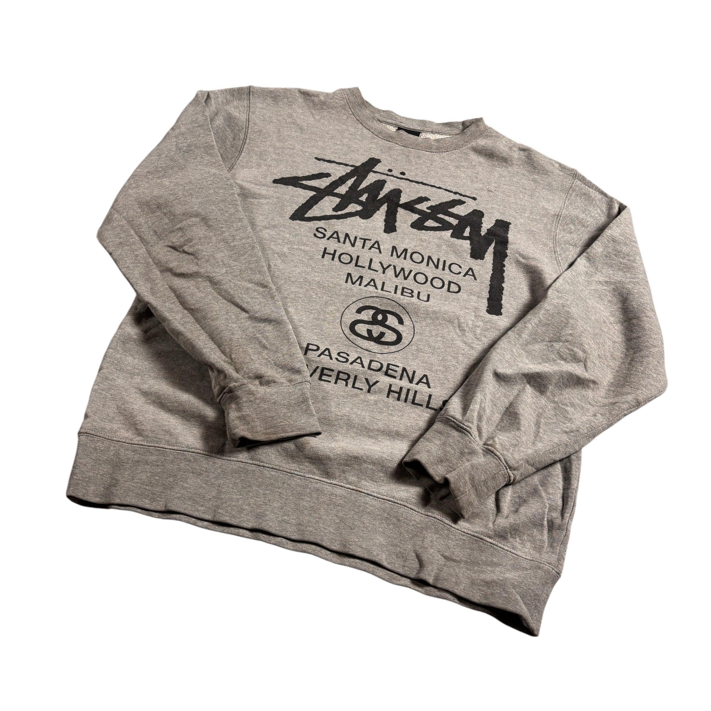 Grey Stussy Sweatshirt - M