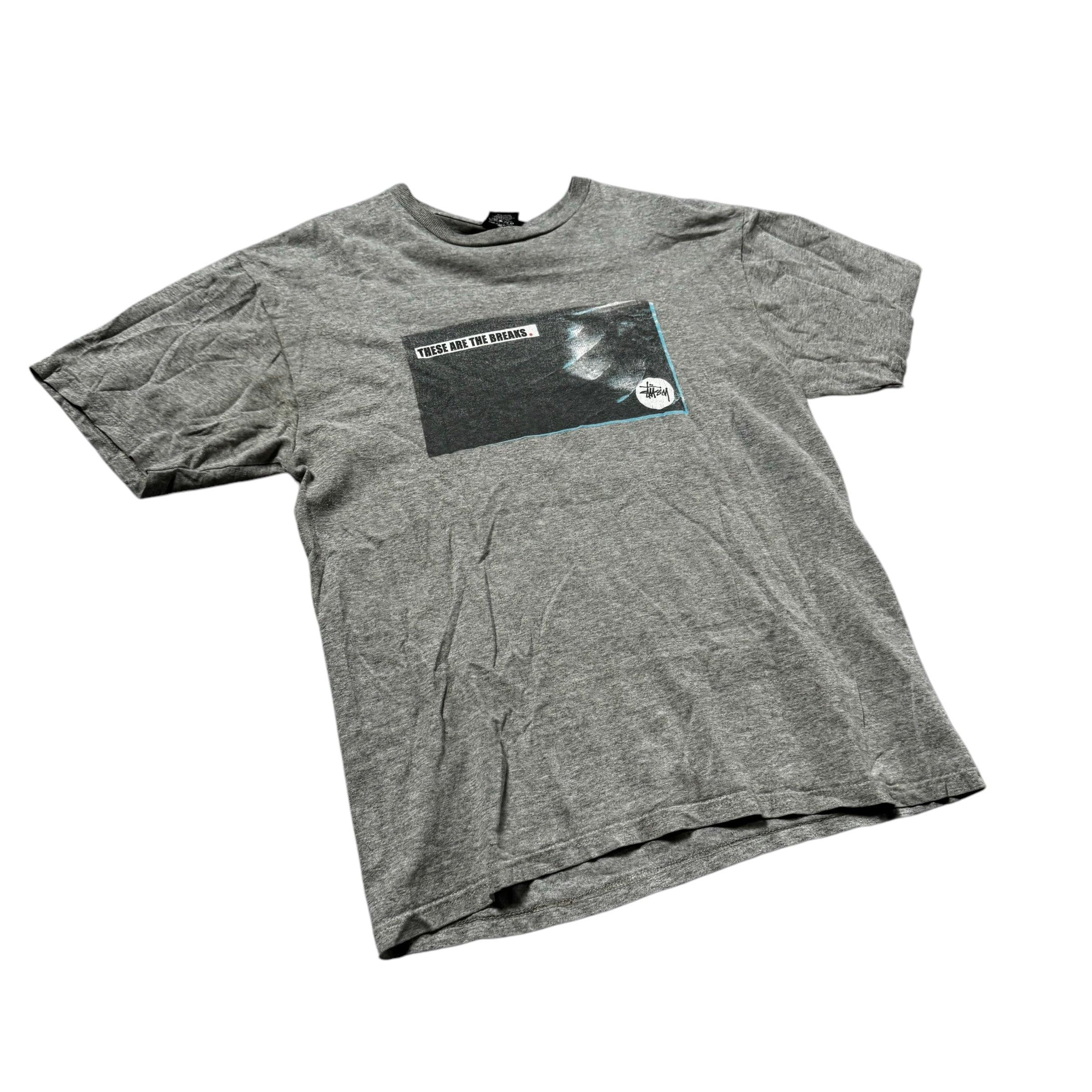 Grey Stussy Tee - M