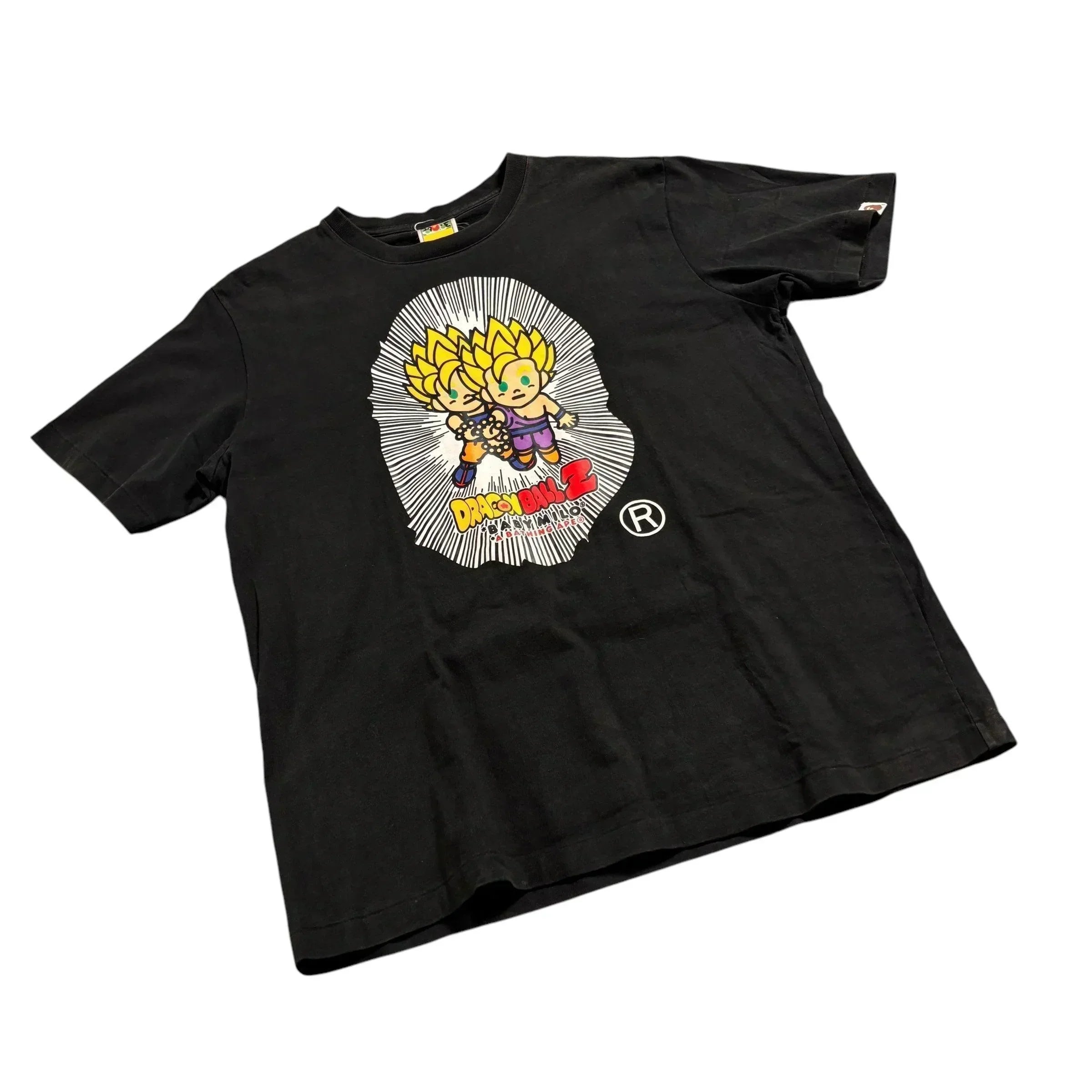 Black A Bathing Ape (BAPE) x Dragonball Z Tee - L