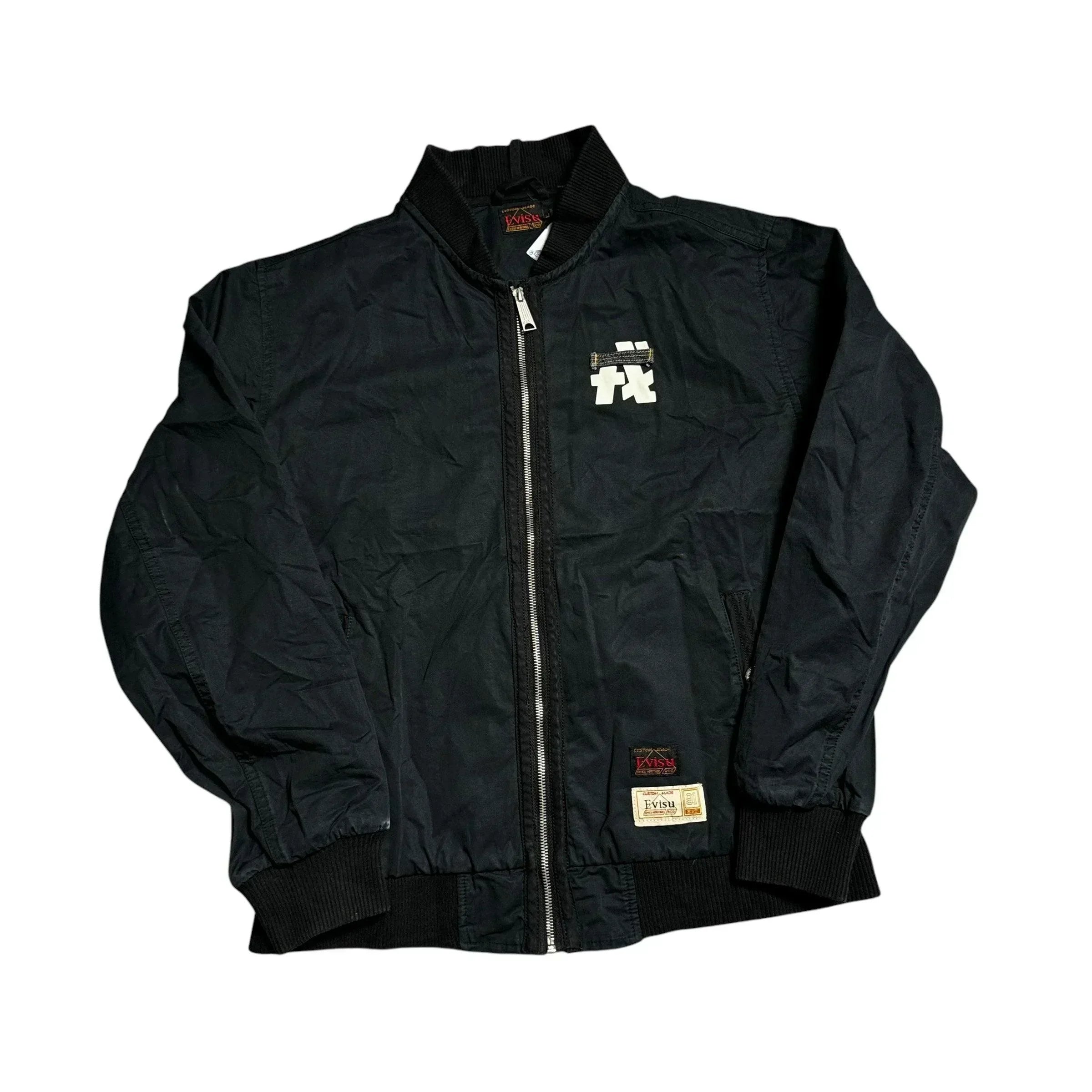 Black Evisu Jacket - L