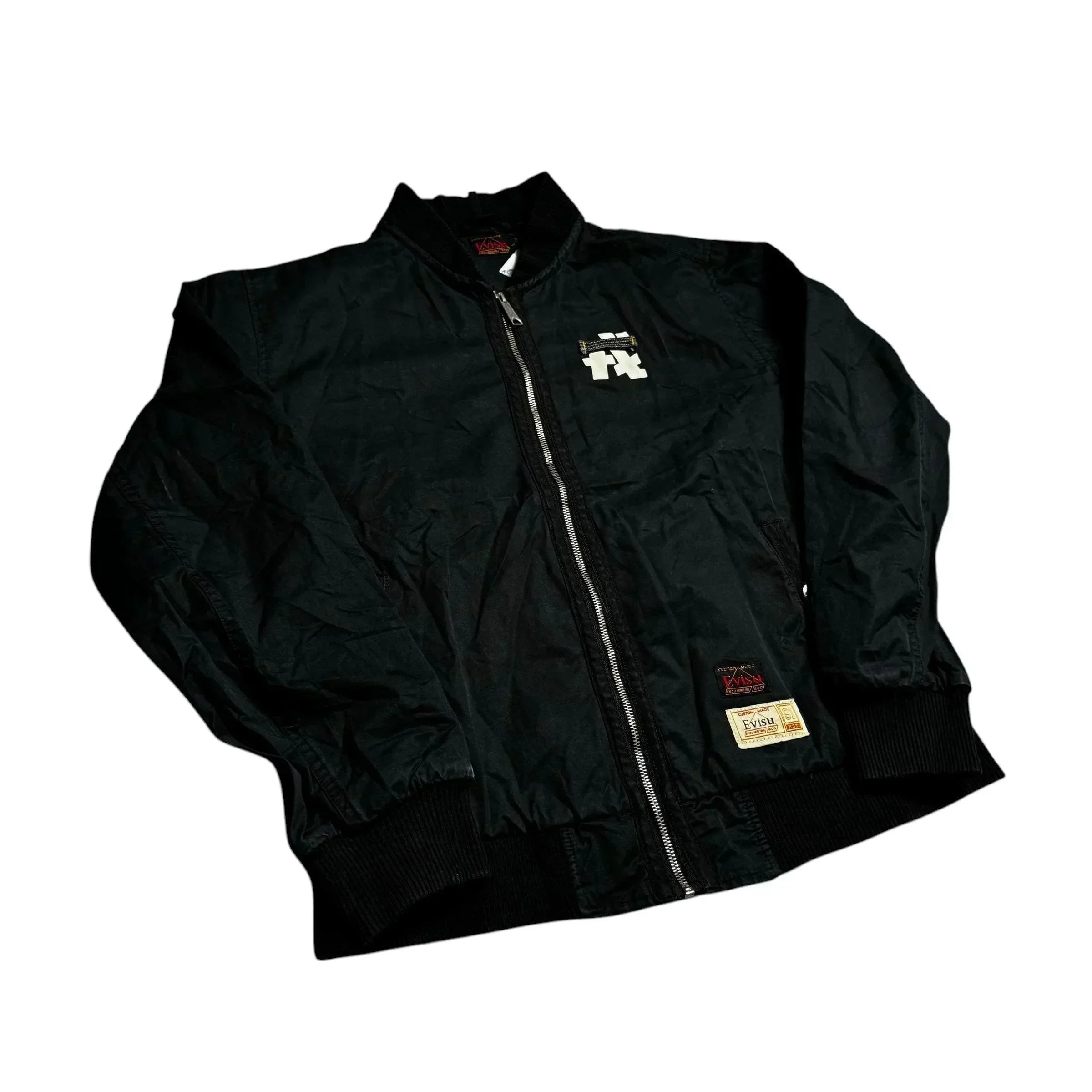 Black Evisu Jacket - L