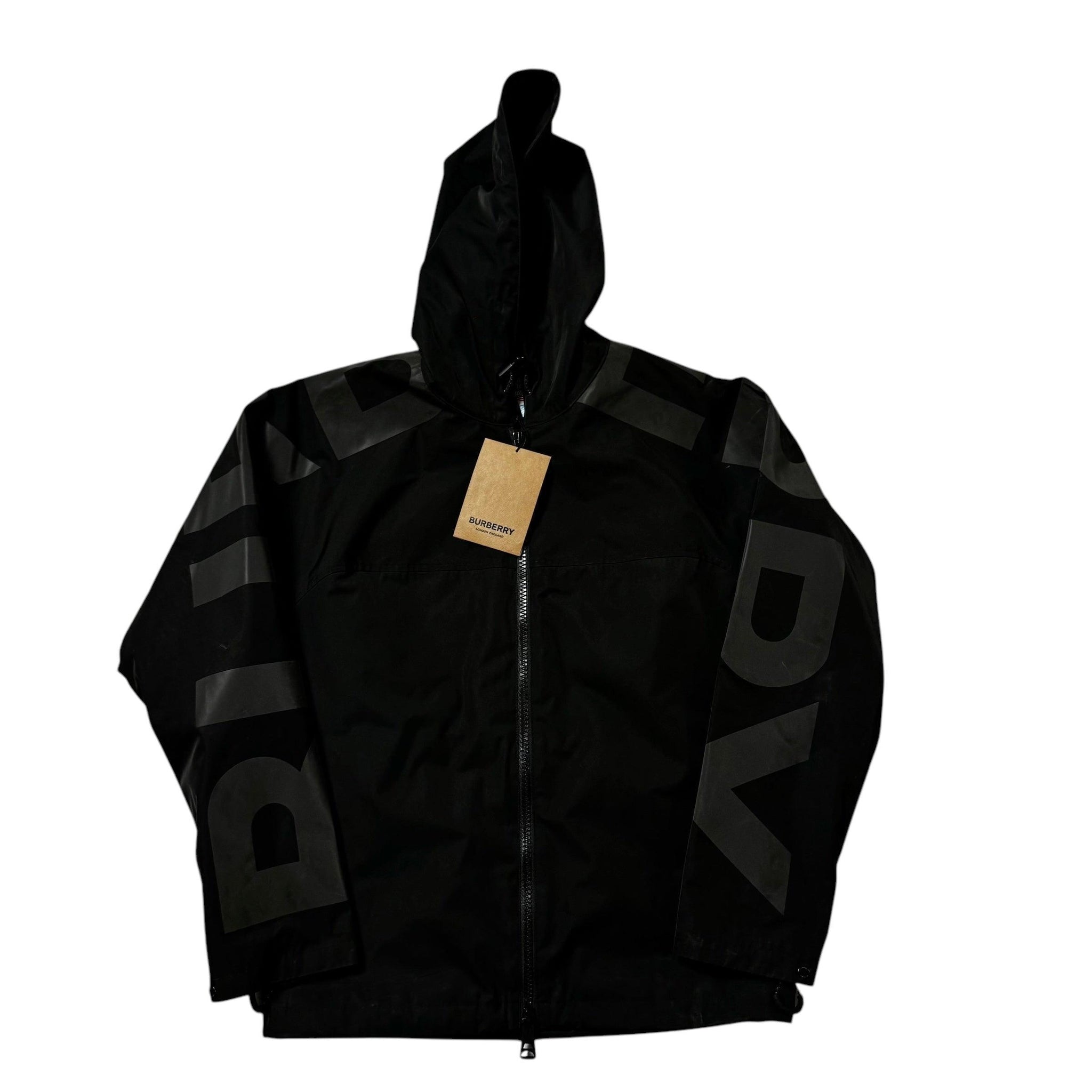 BNWT Black Burberry Jacket - XS (Recommended Size - S)