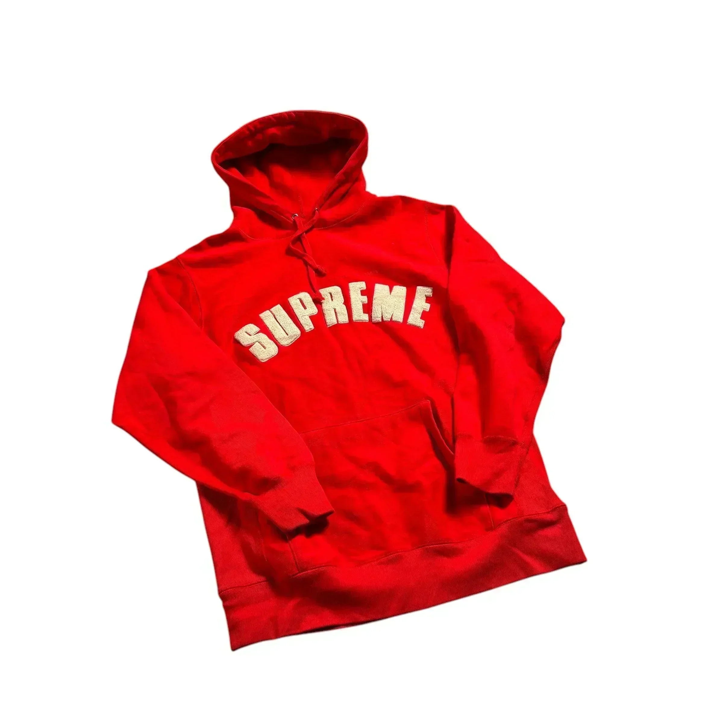 Red Supreme Hoodie - XL