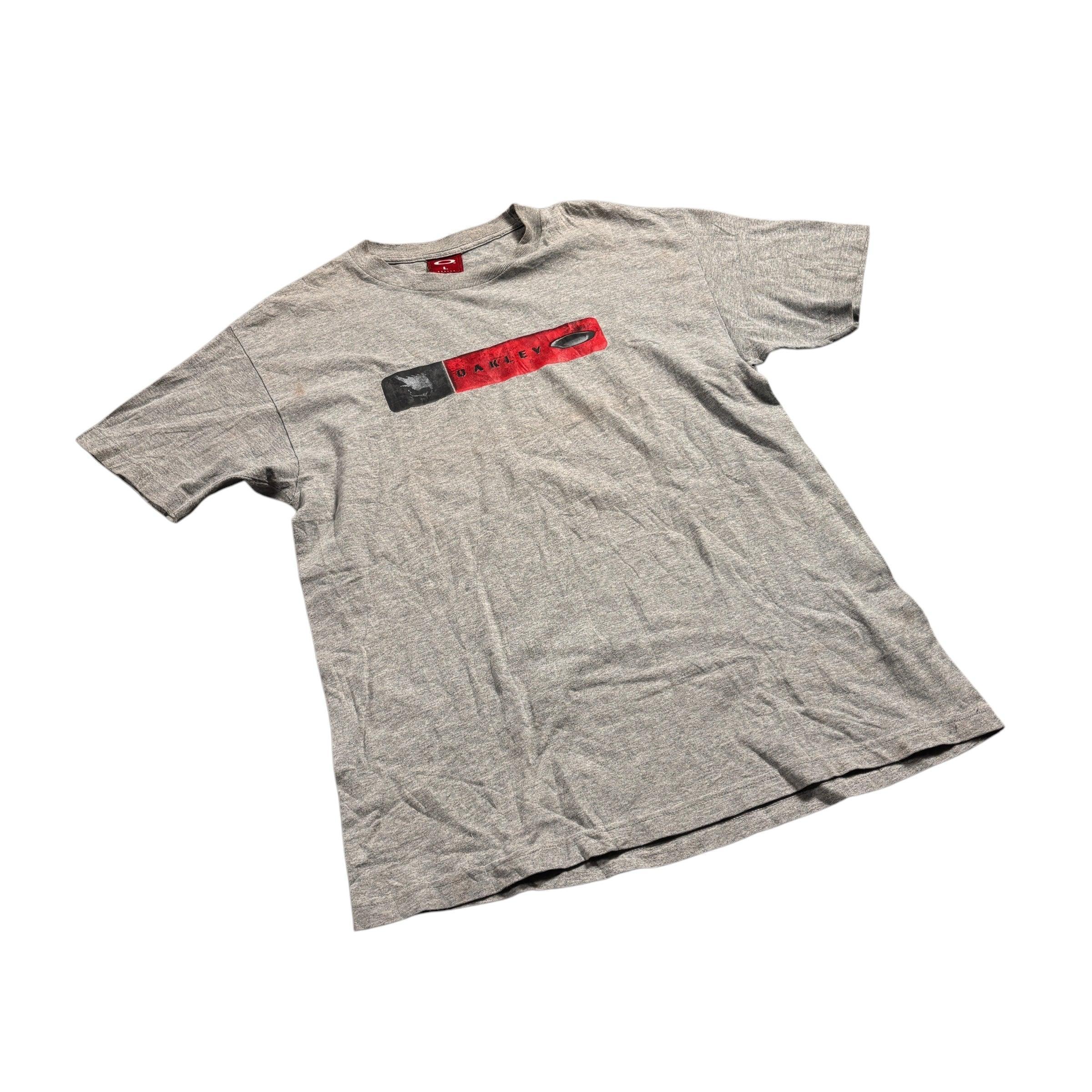 Vintage Grey Oakley Software Tee - L