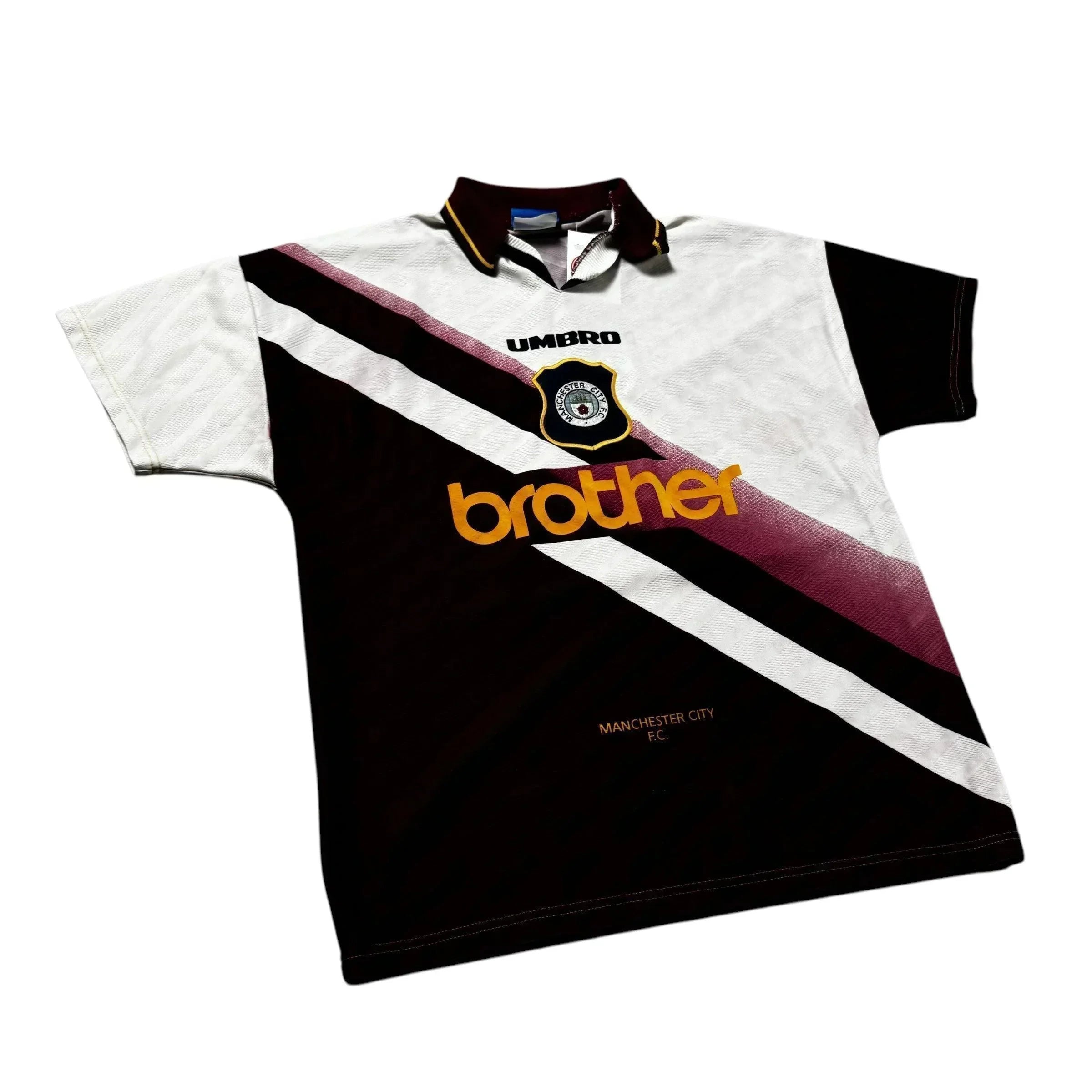 1996 - 97 Manchester City Away Shirt - L