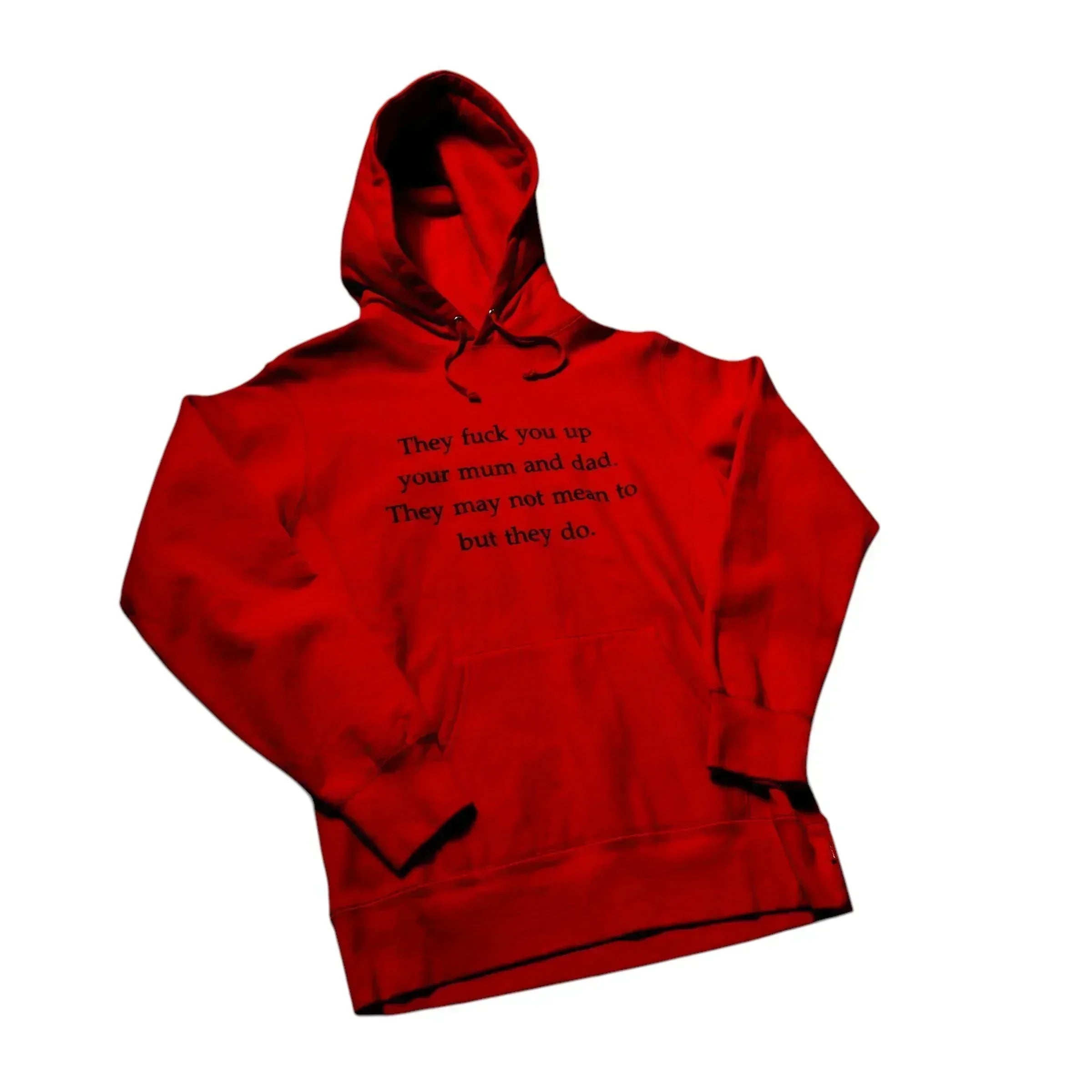 Red Supreme Hoodie - M