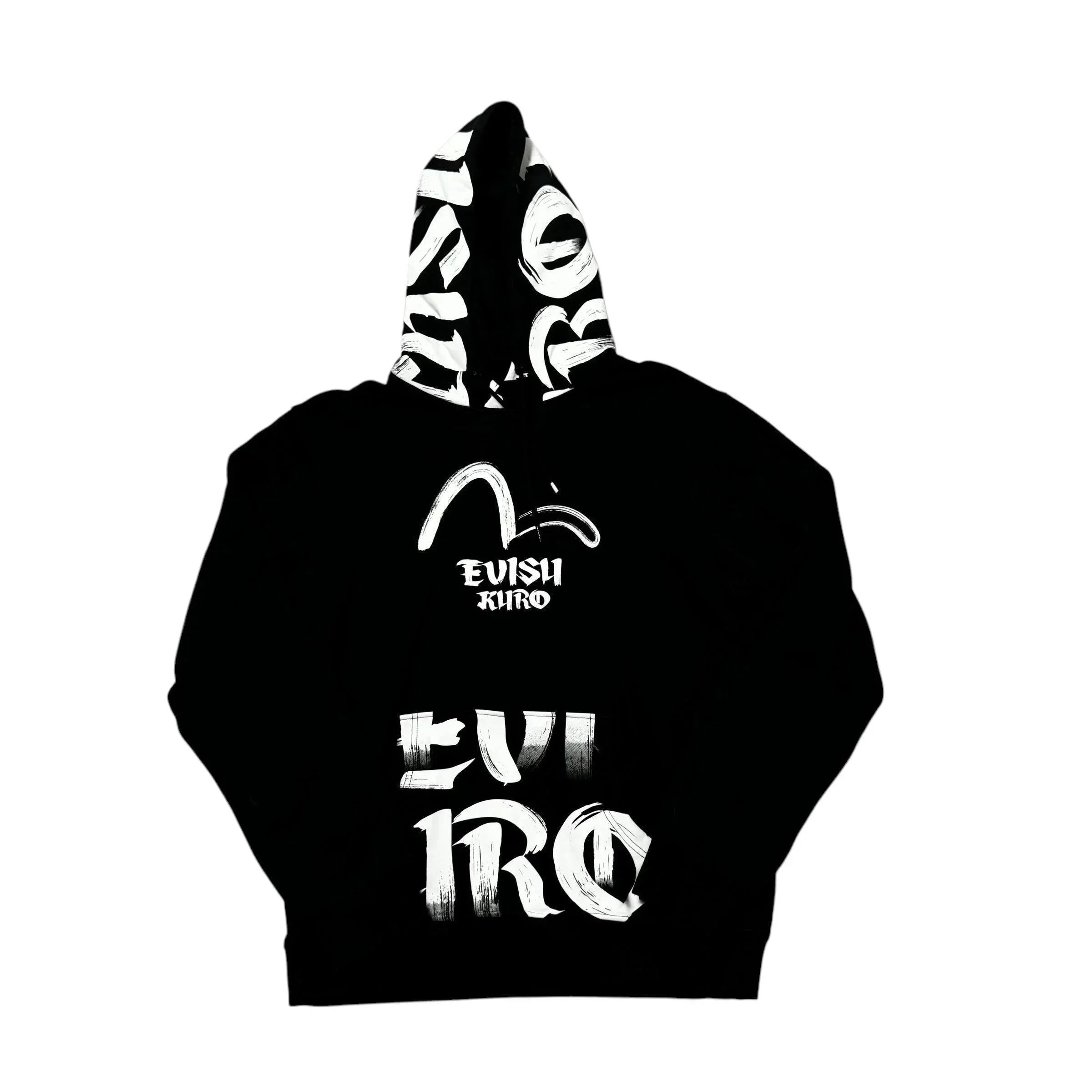 Black Evisu Hoodie - XL