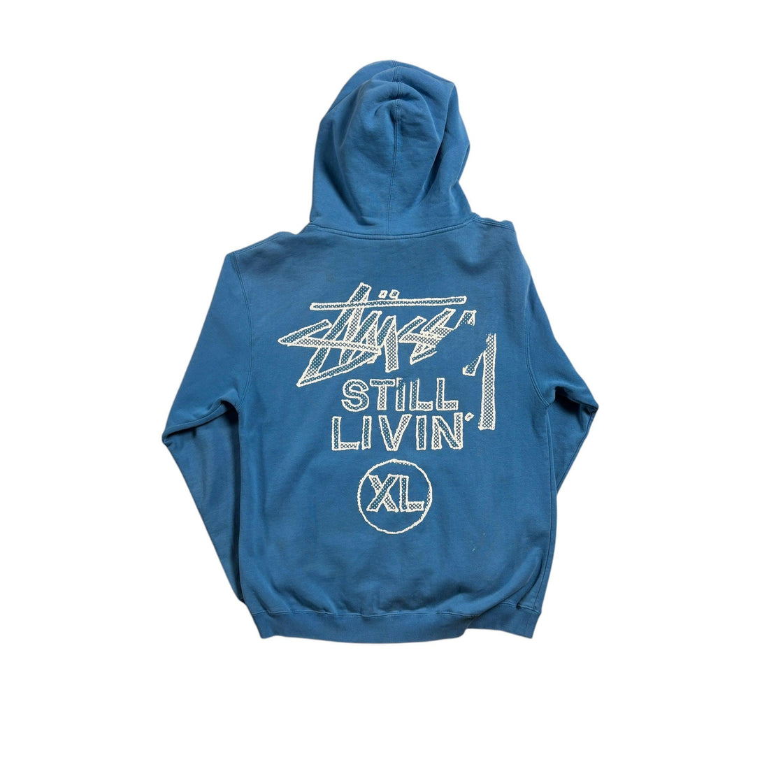 Blue Stussy Hoodie - M