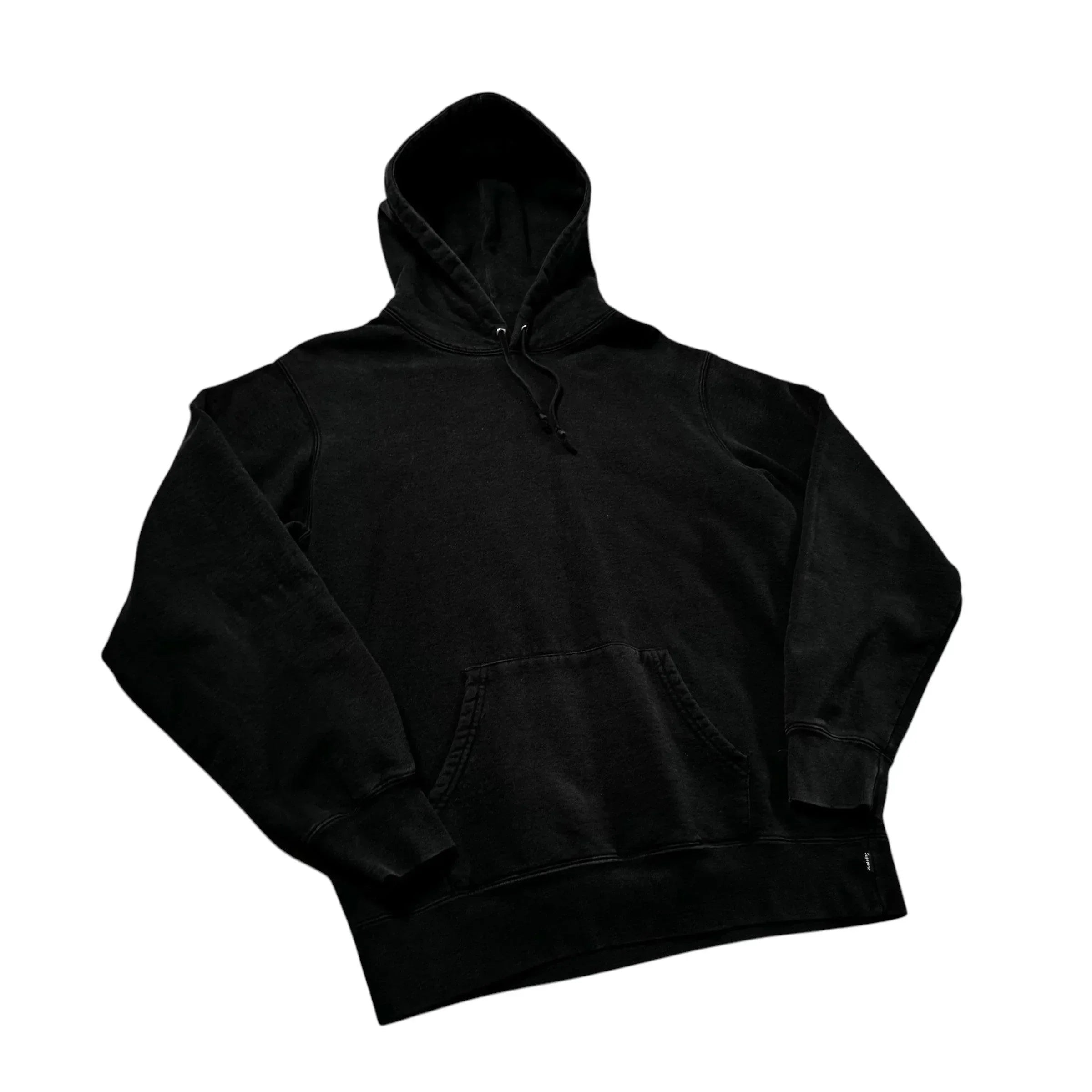 Black Supreme Hoodie - L