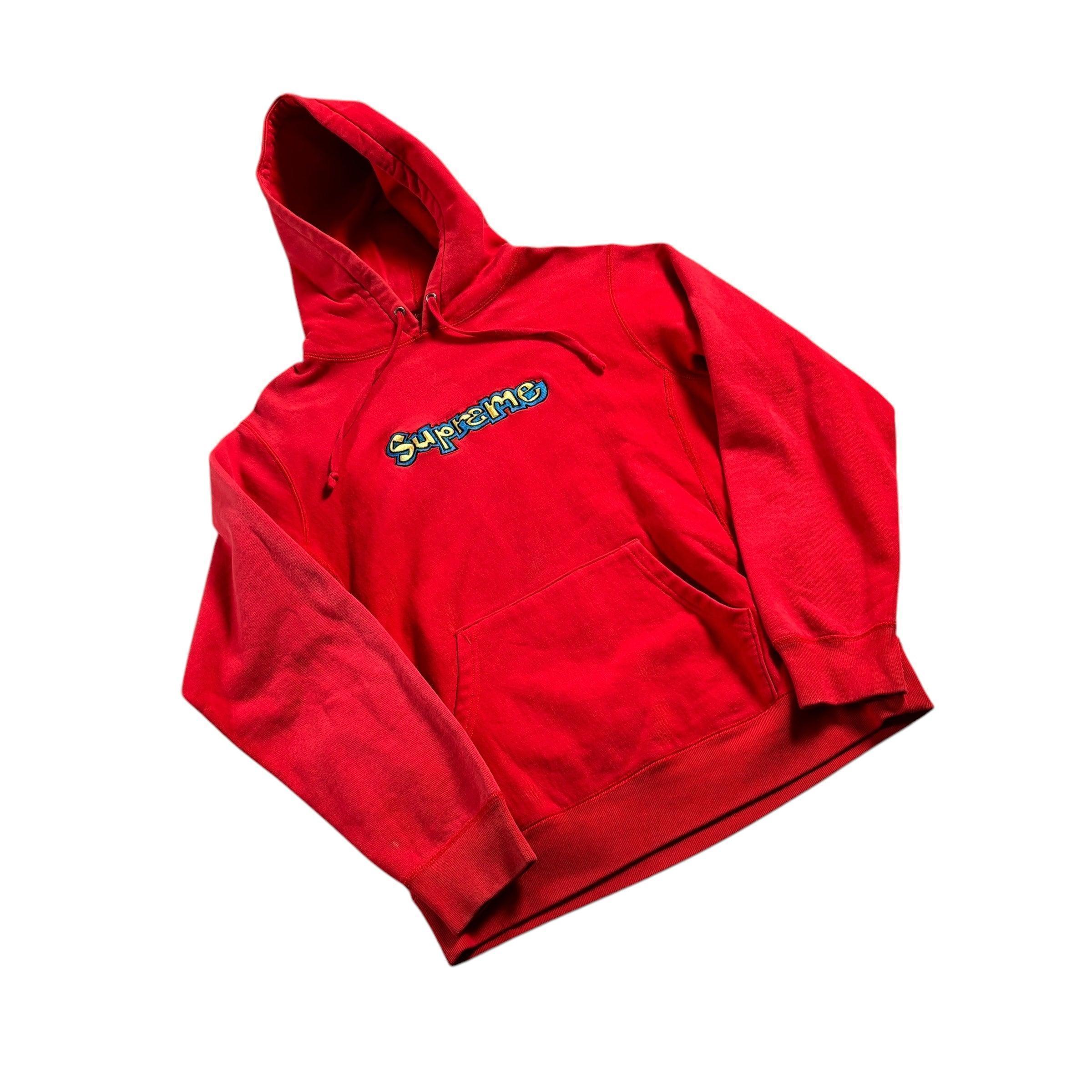 Red Supreme Hoodie - M