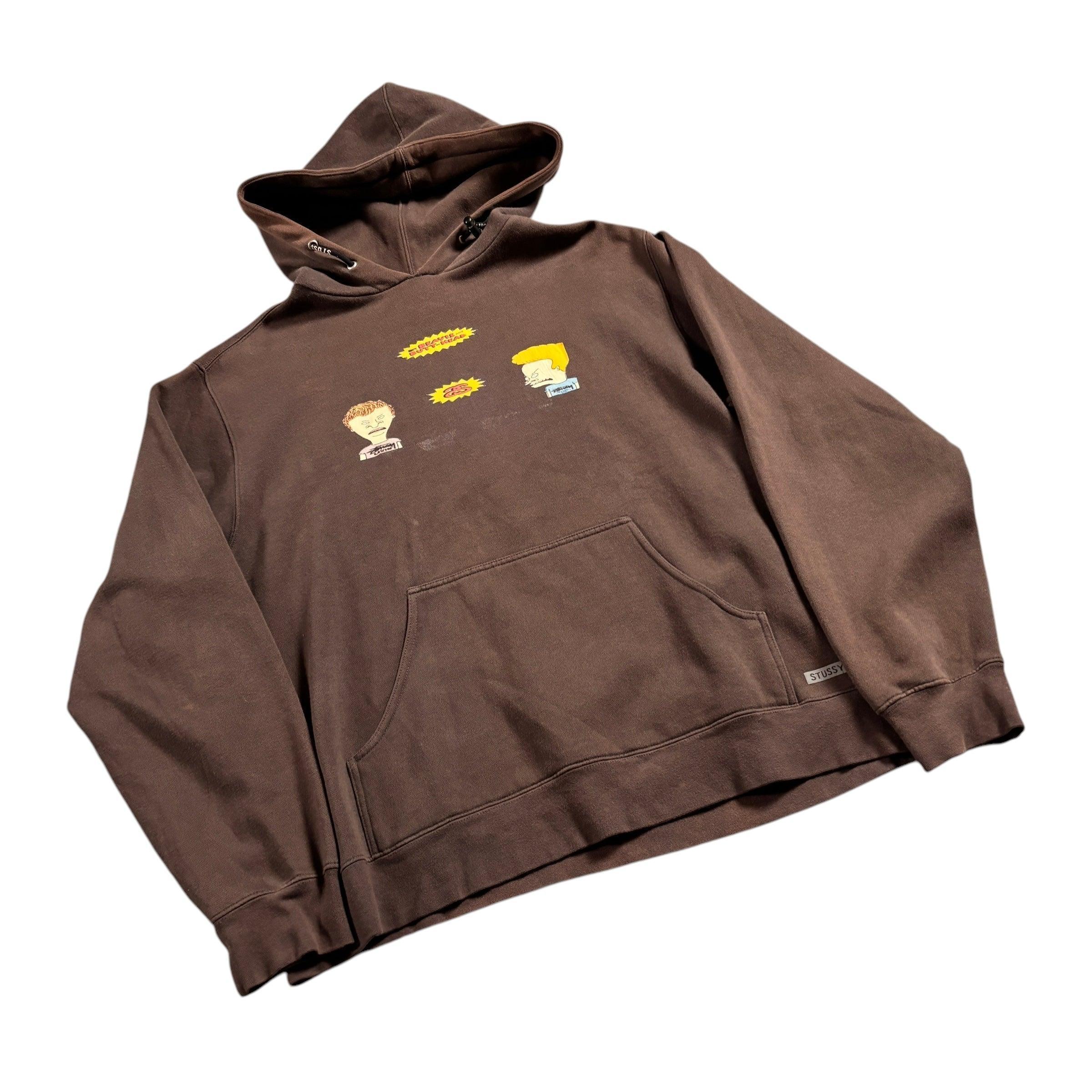 Brown Stussy Hoodie - M