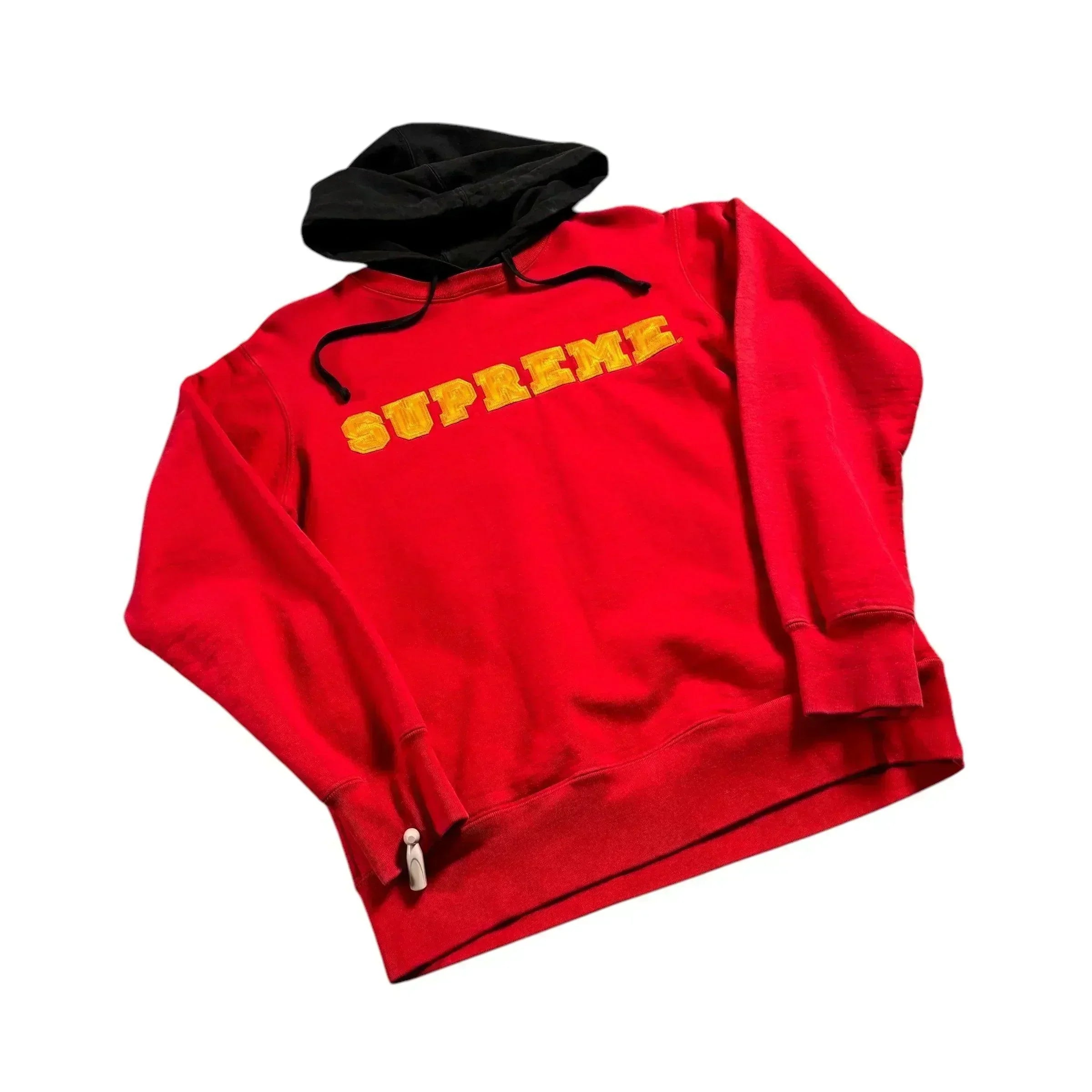 Red Supreme Hoodie - M