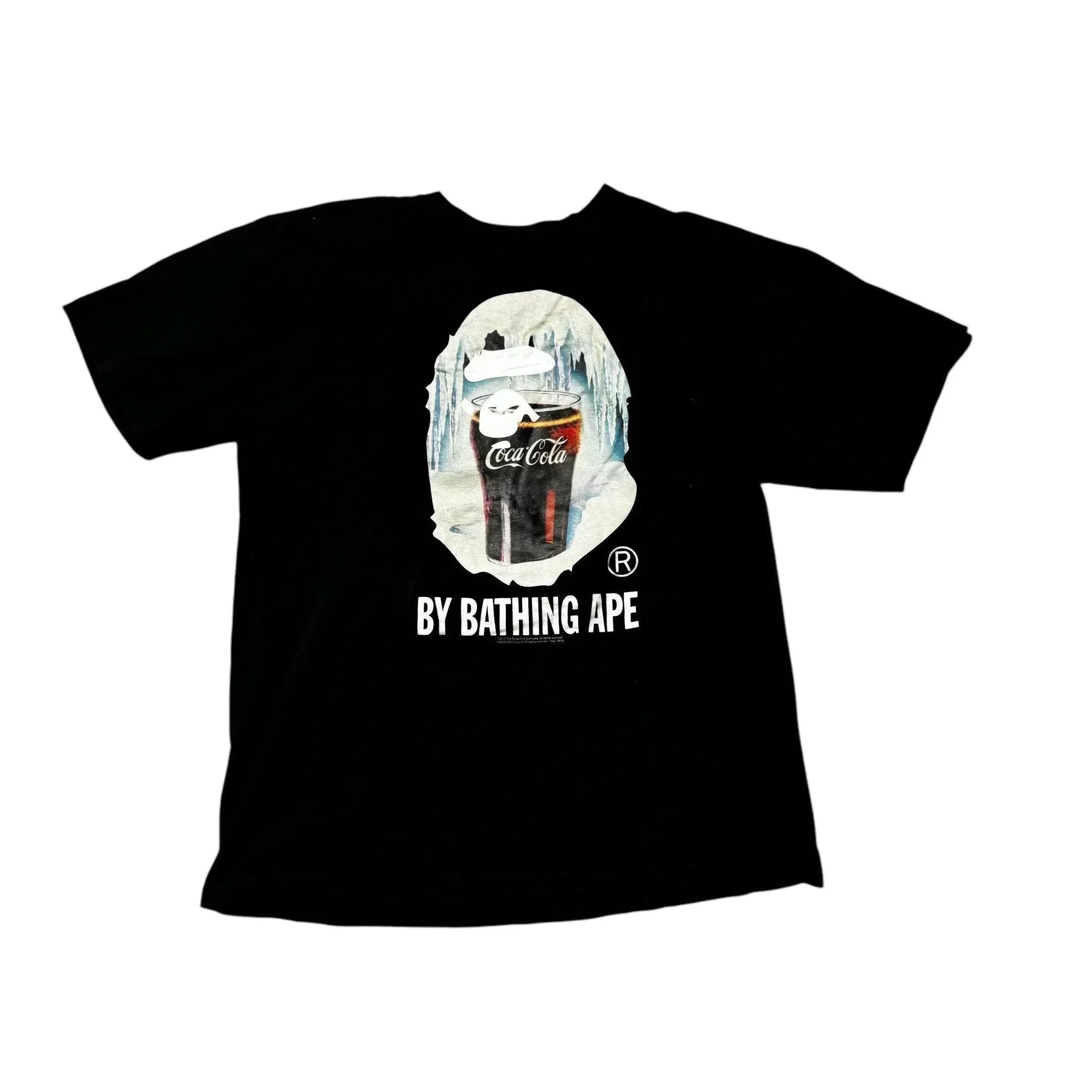 Black A Bathing Ape x Coca-Cola Tee - XL