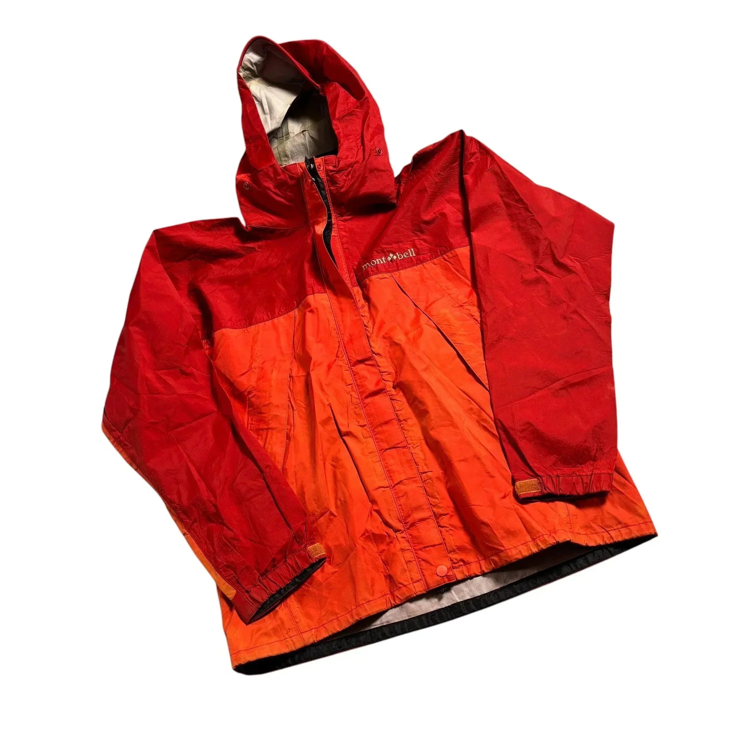 Orange/ Red Montbell Gore-Tex Jacket - M
