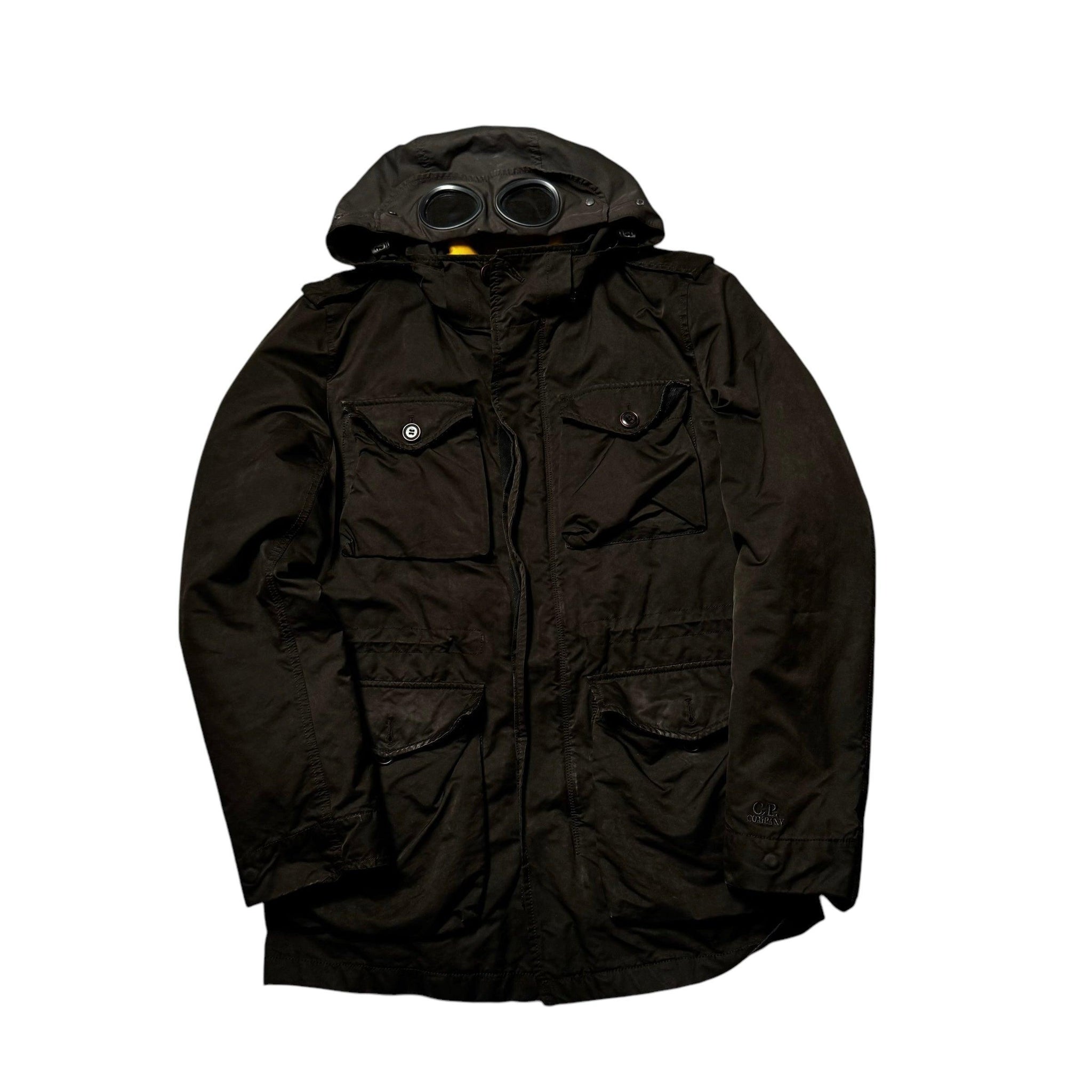 Vintage Black CP Company Google Coat - M