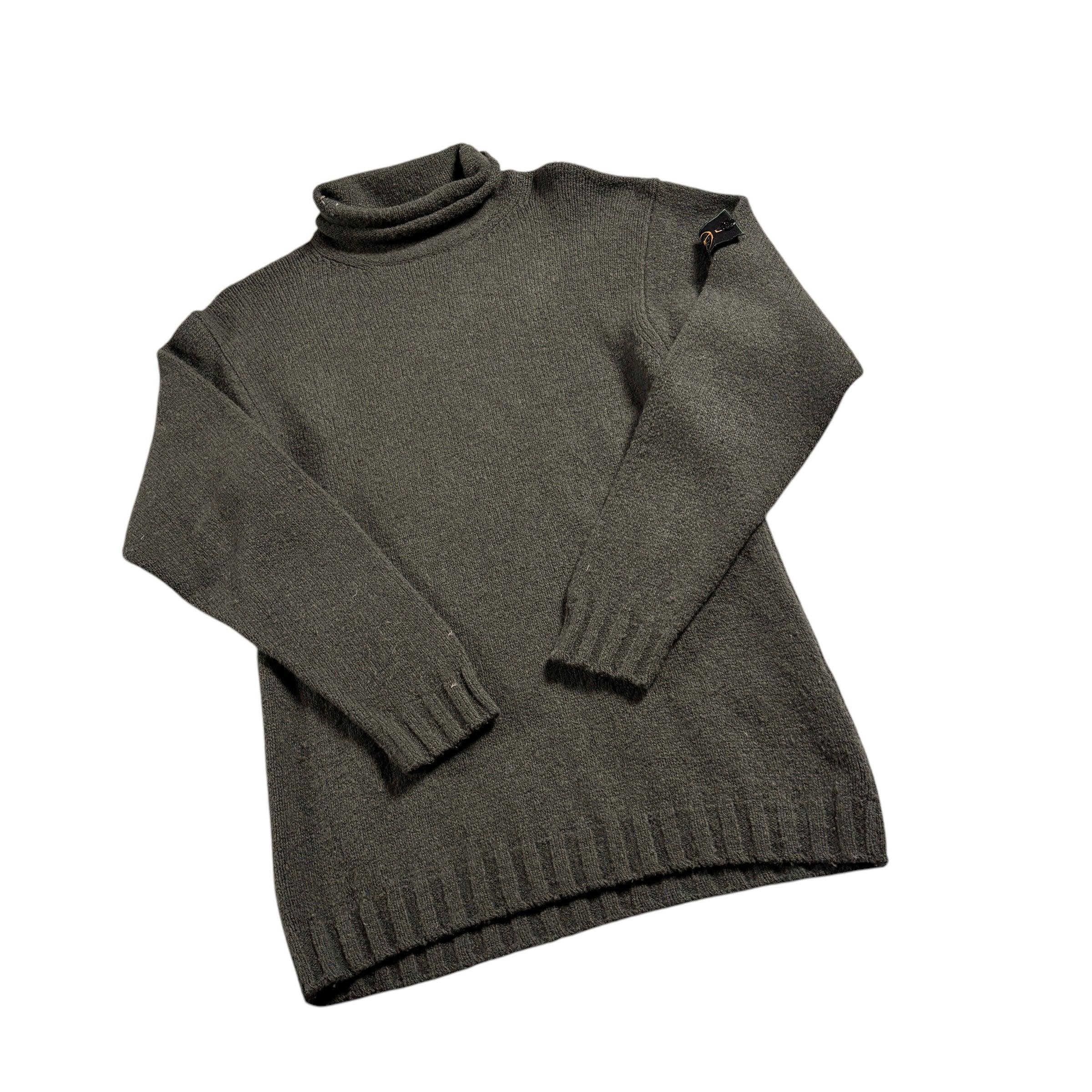 Vintage 90s Green Stone Island Sweatshirt - M
