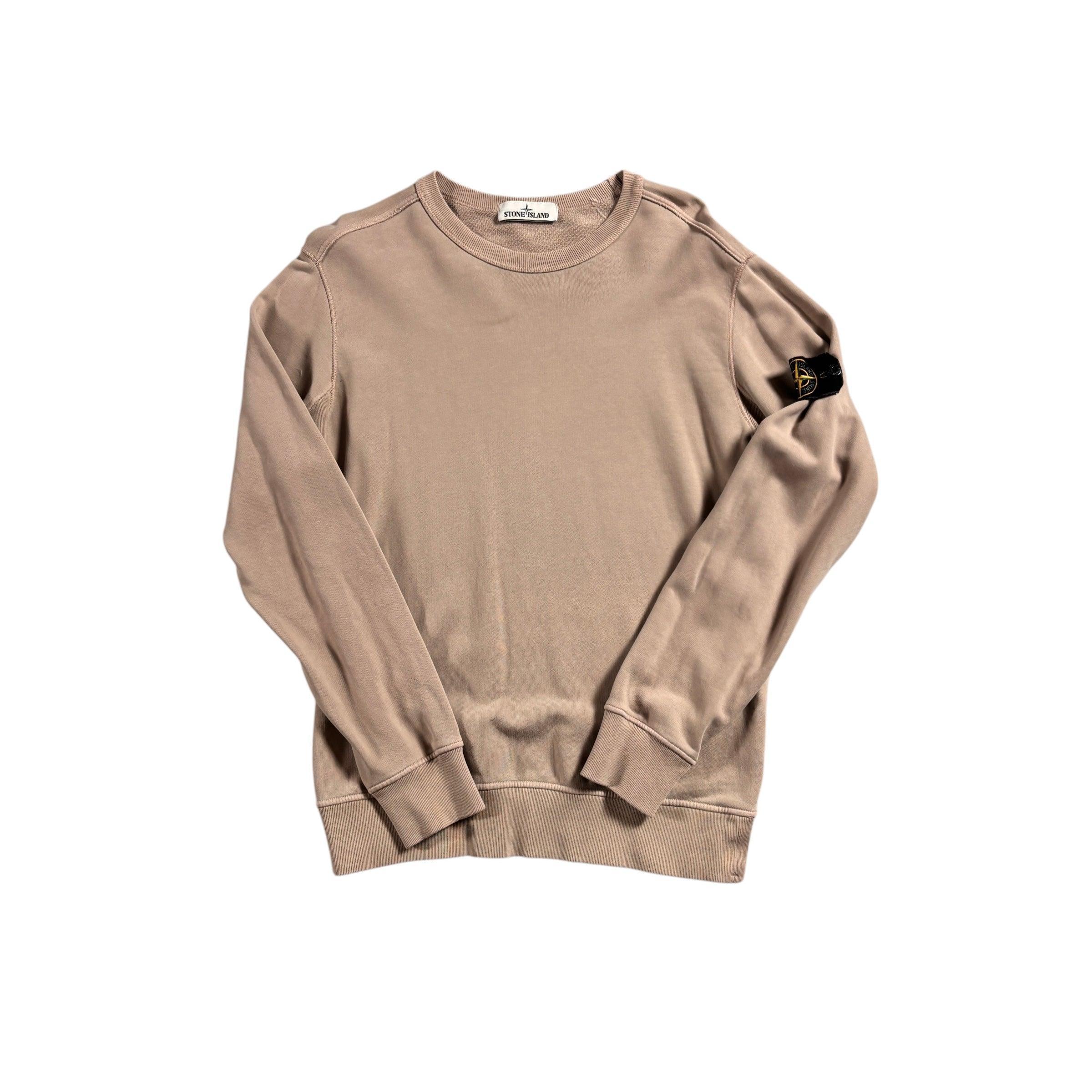 Light Pink Stone Island Sweatshirt - M