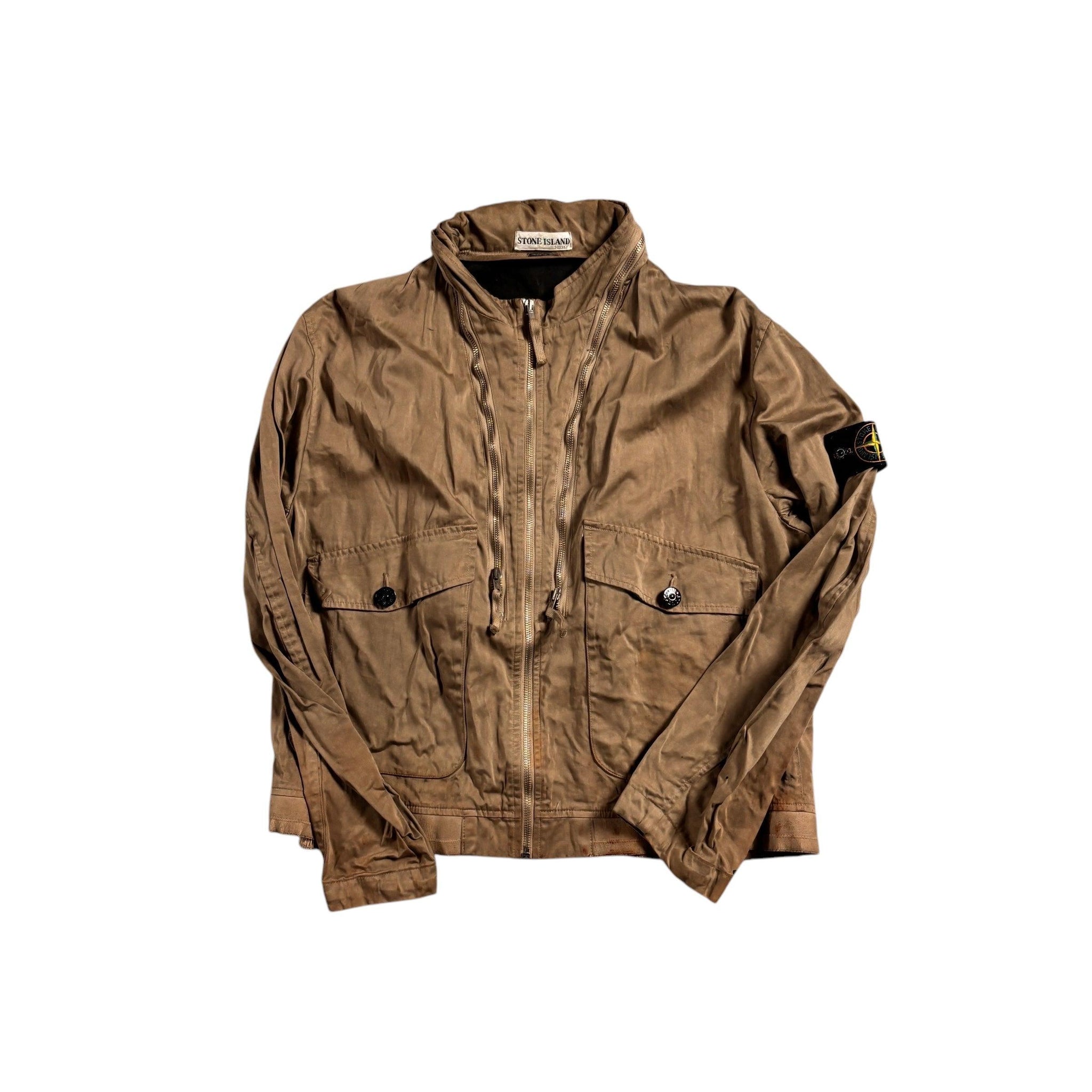 Vintage Beige Stone Island Jacket - M