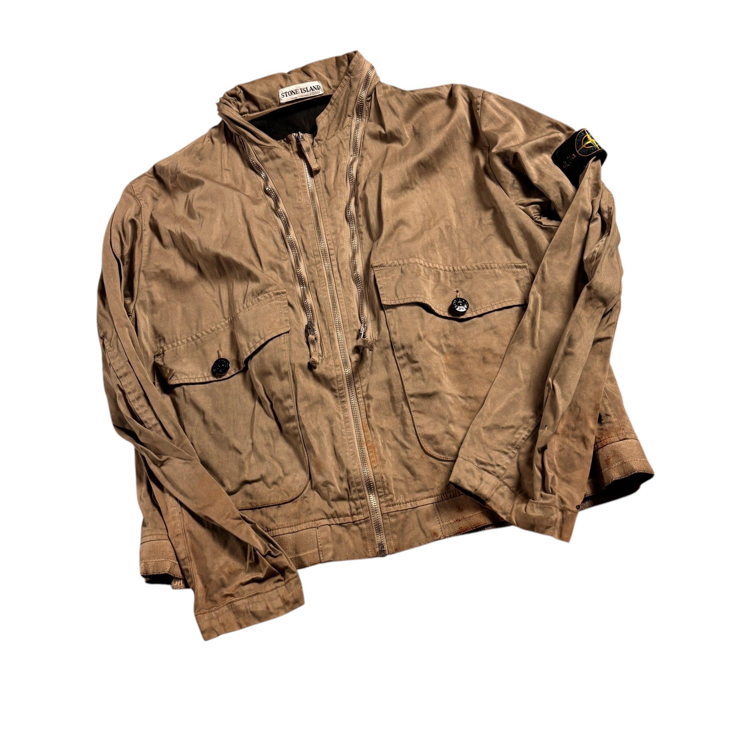 Vintage Beige Stone Island Jacket - M