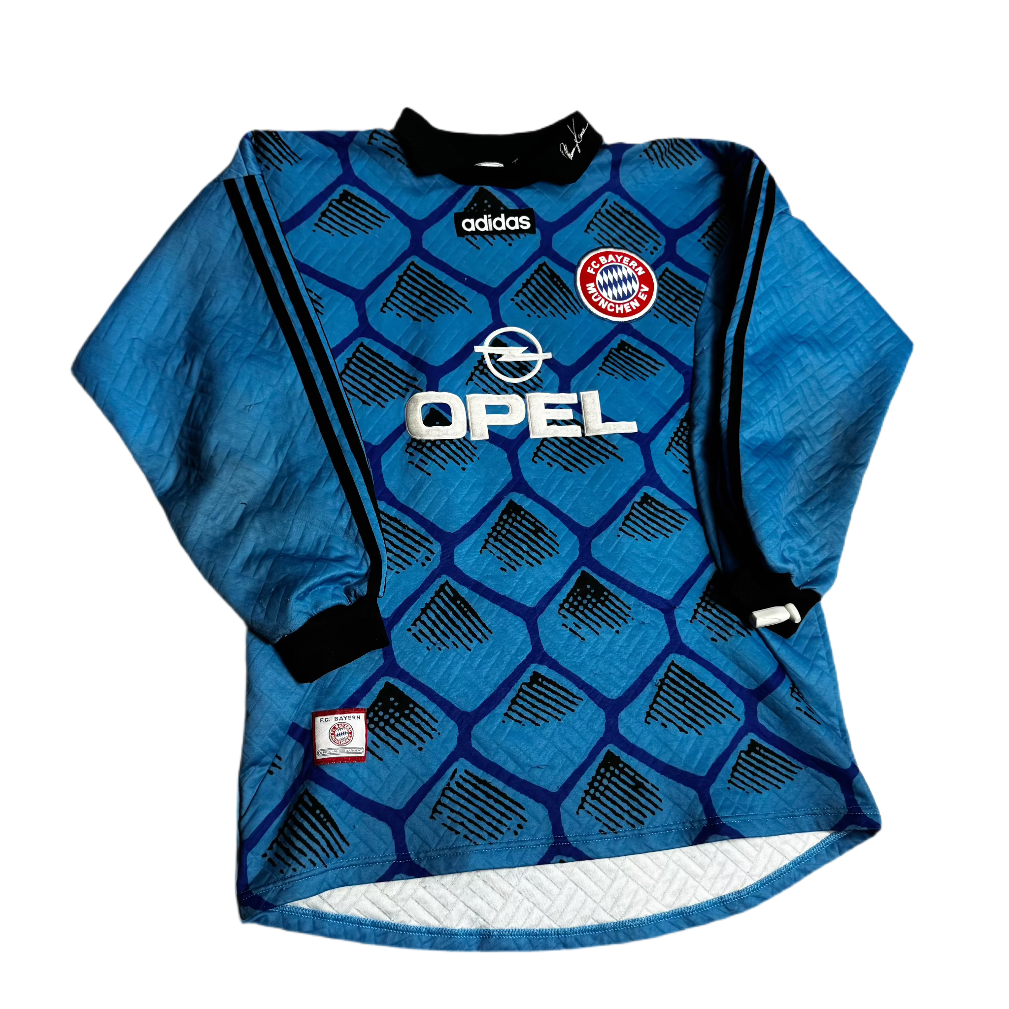1996 - 98 Bayern Munich Goalkeeper Shirt - M