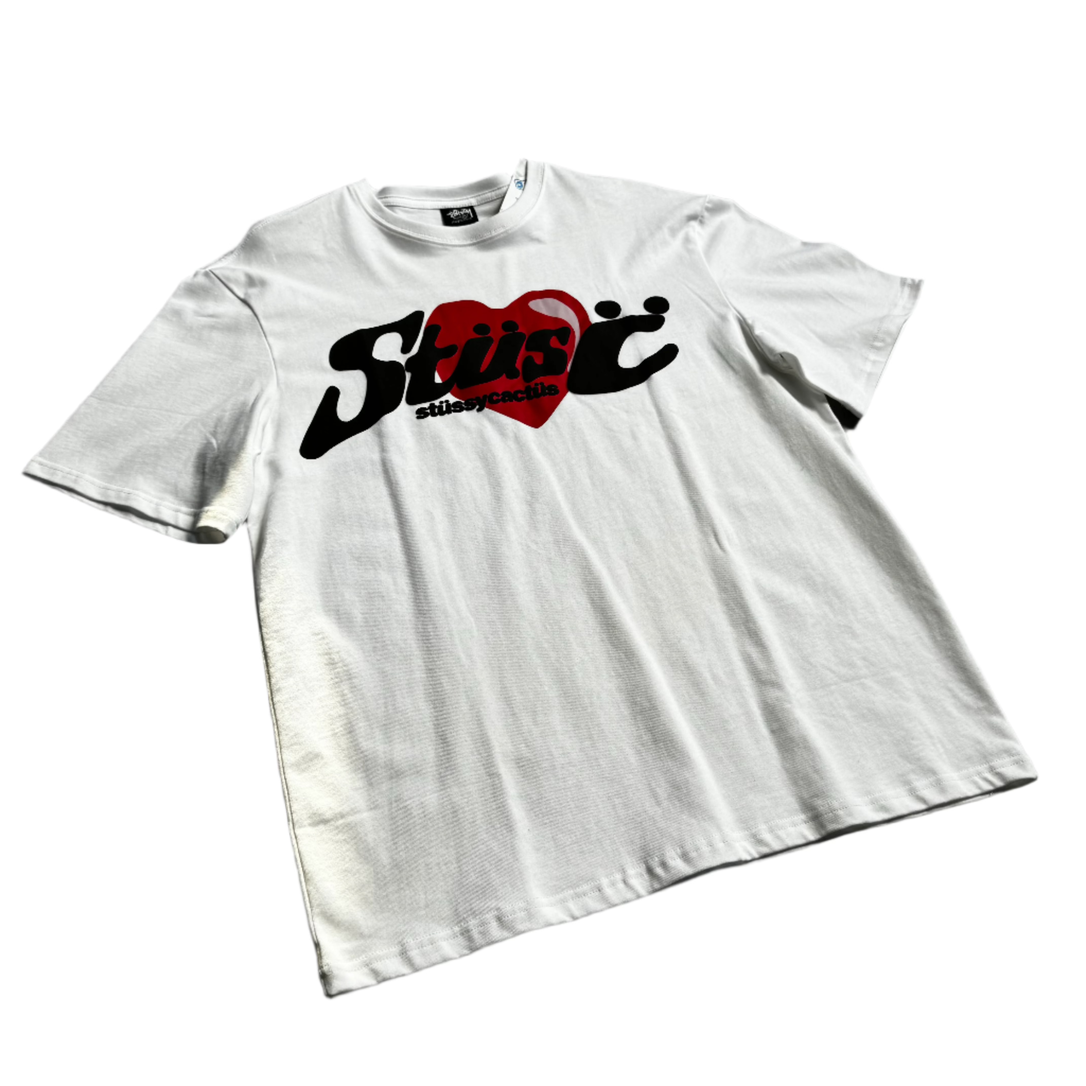 White Stussy x Cactus Plant Flea Market (CPFM) Tee - M