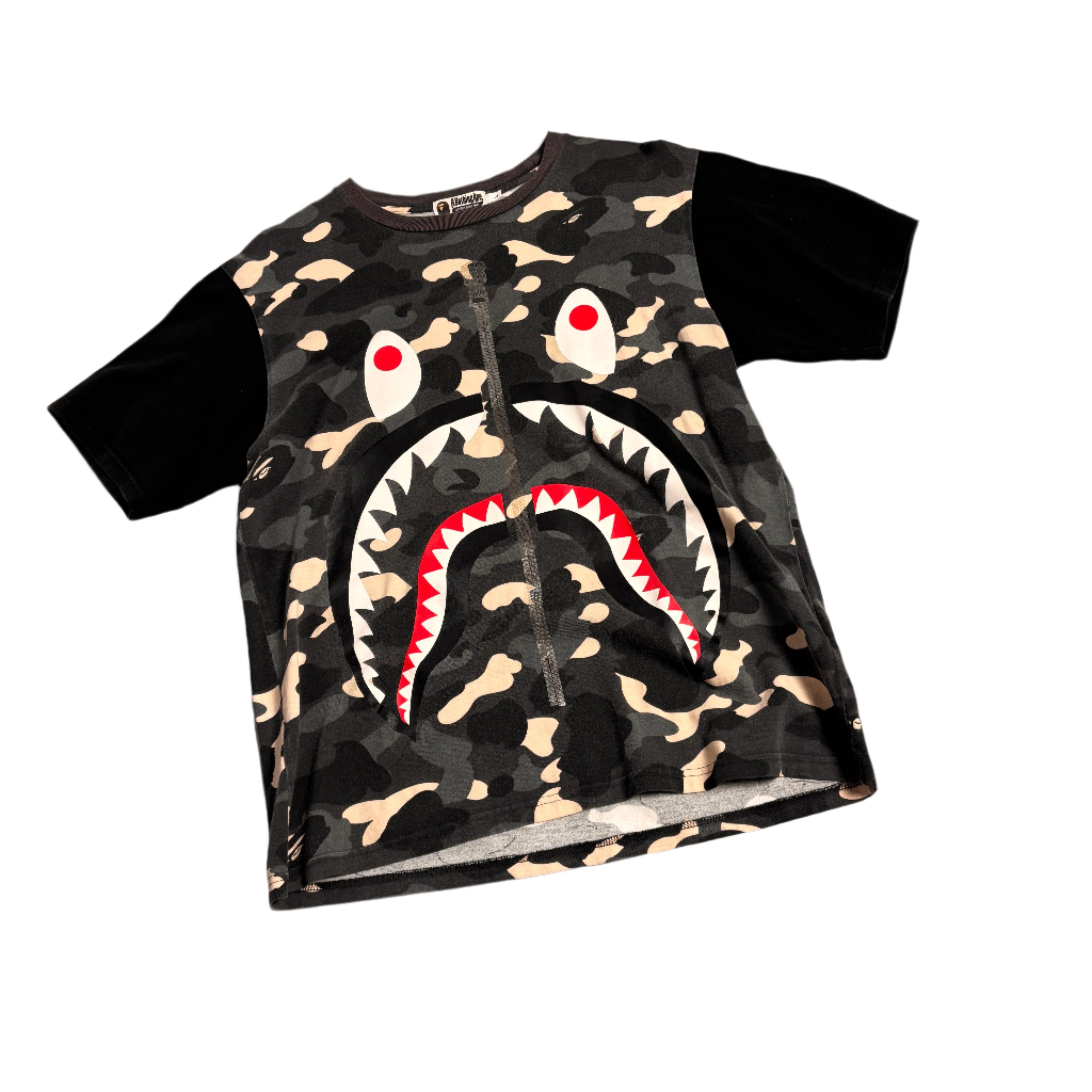 Black Camo A Bathing Ape (BAPE) Tee - L