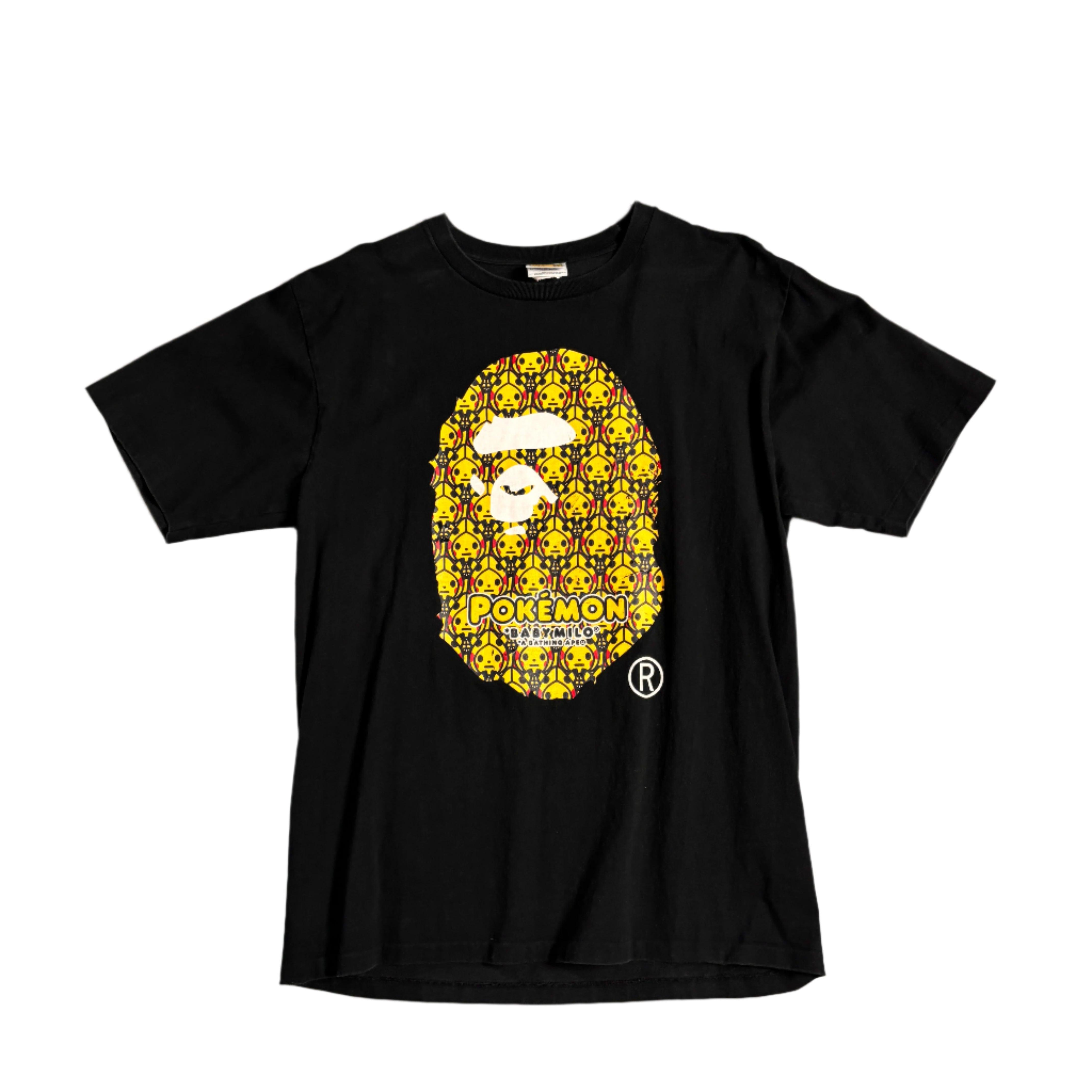 Black A Bathing Ape (BAPE) x Pokemon Tee - XL