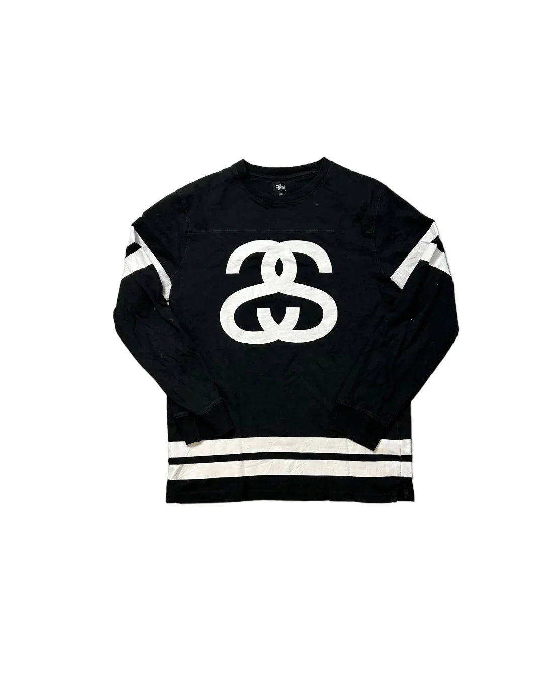 Black Stussy Long Sleeve Tee - S
