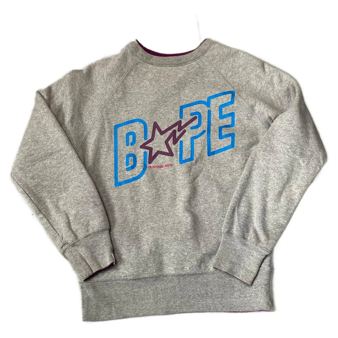 A Bathing Ape (BAPE) Reversible Sweatshirt - S | The Streetwear Studio