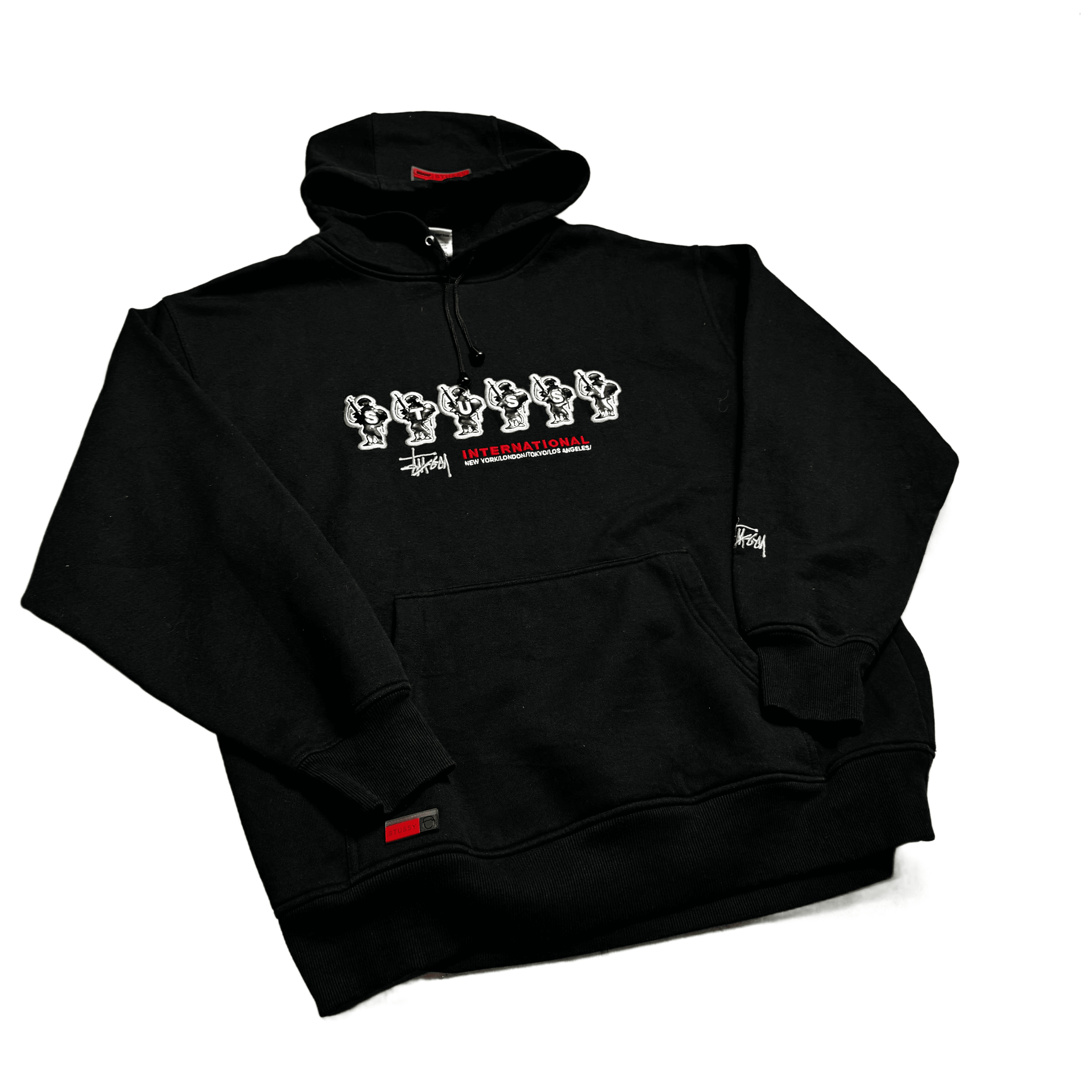 Black Stussy Hoodie - XL
