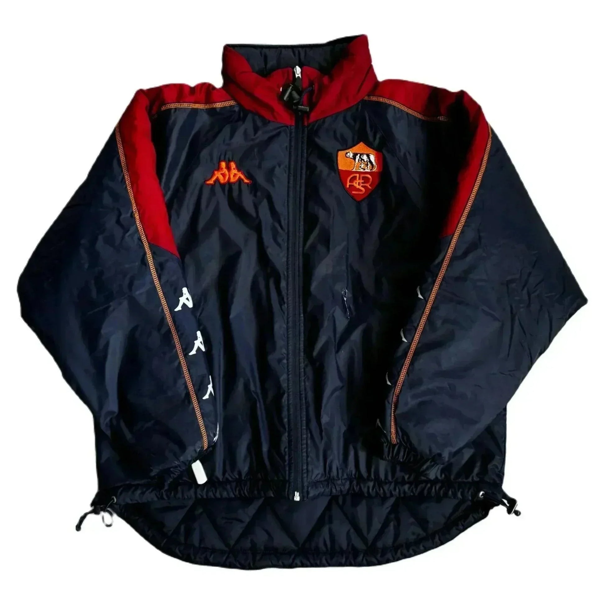 AS Roma Puffer Coat - Kids (Recommended Size - S) | The Streetwear Studio