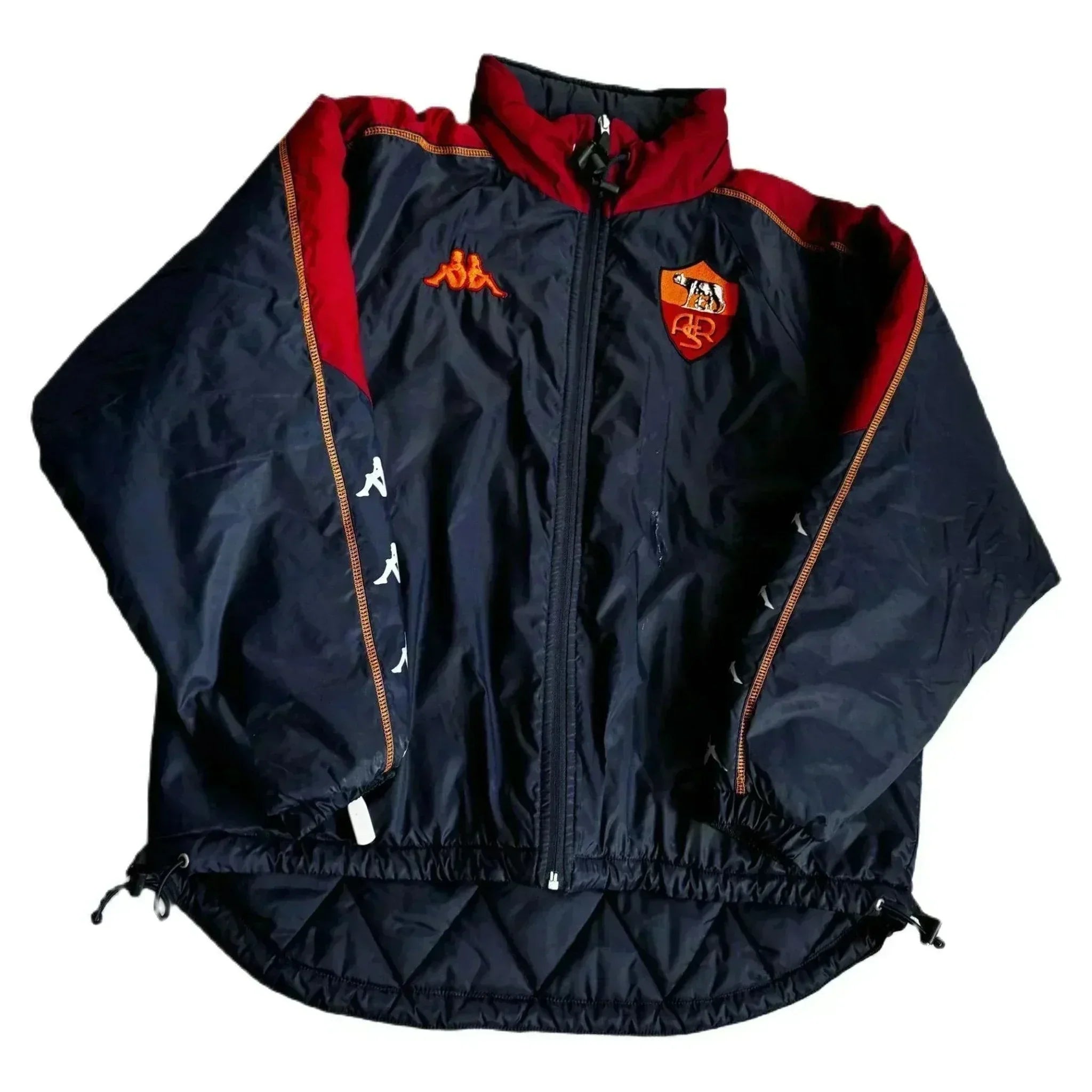 AS Roma Puffer Coat - Kids (Recommended Size - S) | The Streetwear Studio
