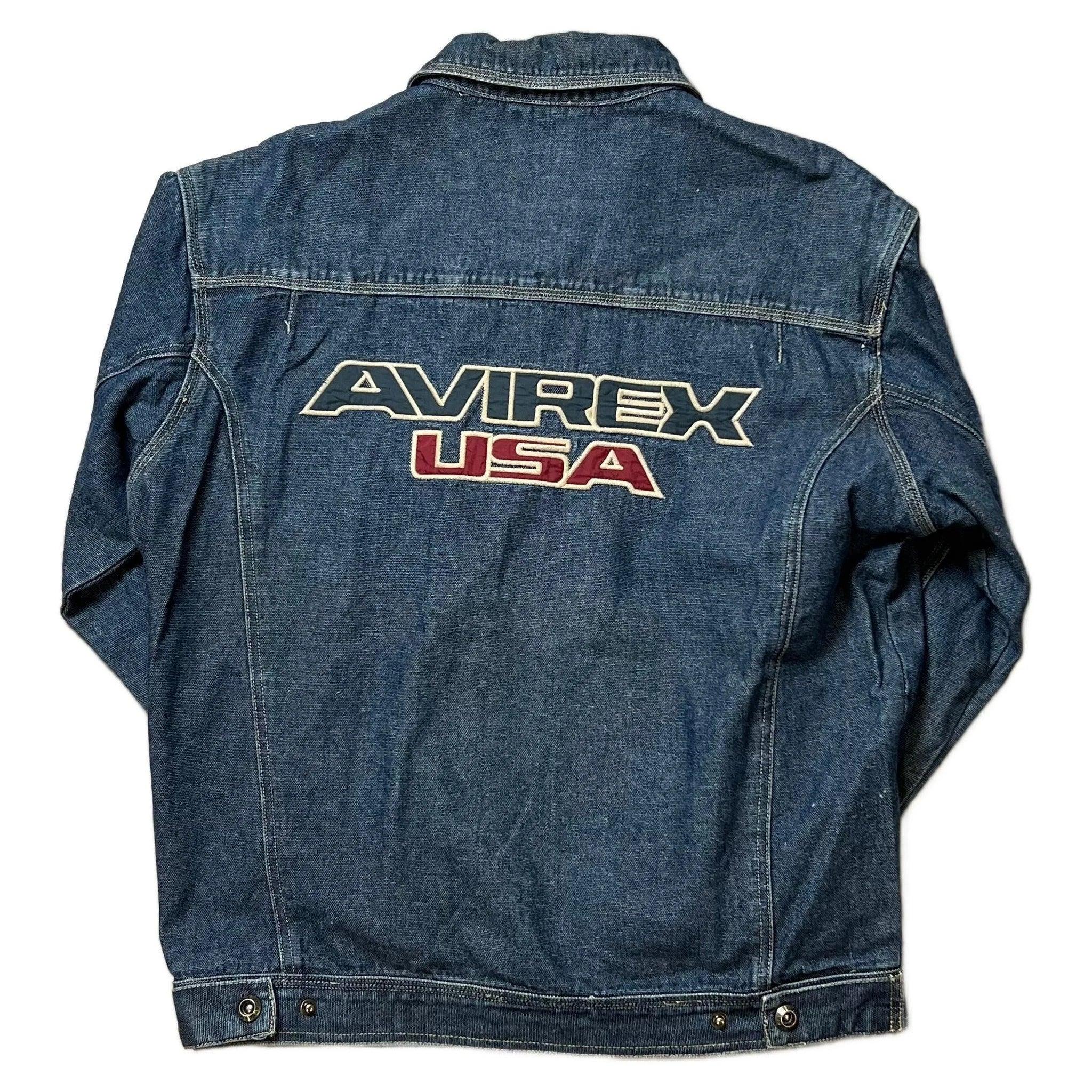 Avirex Denim Jacket - L | The Streetwear Studio