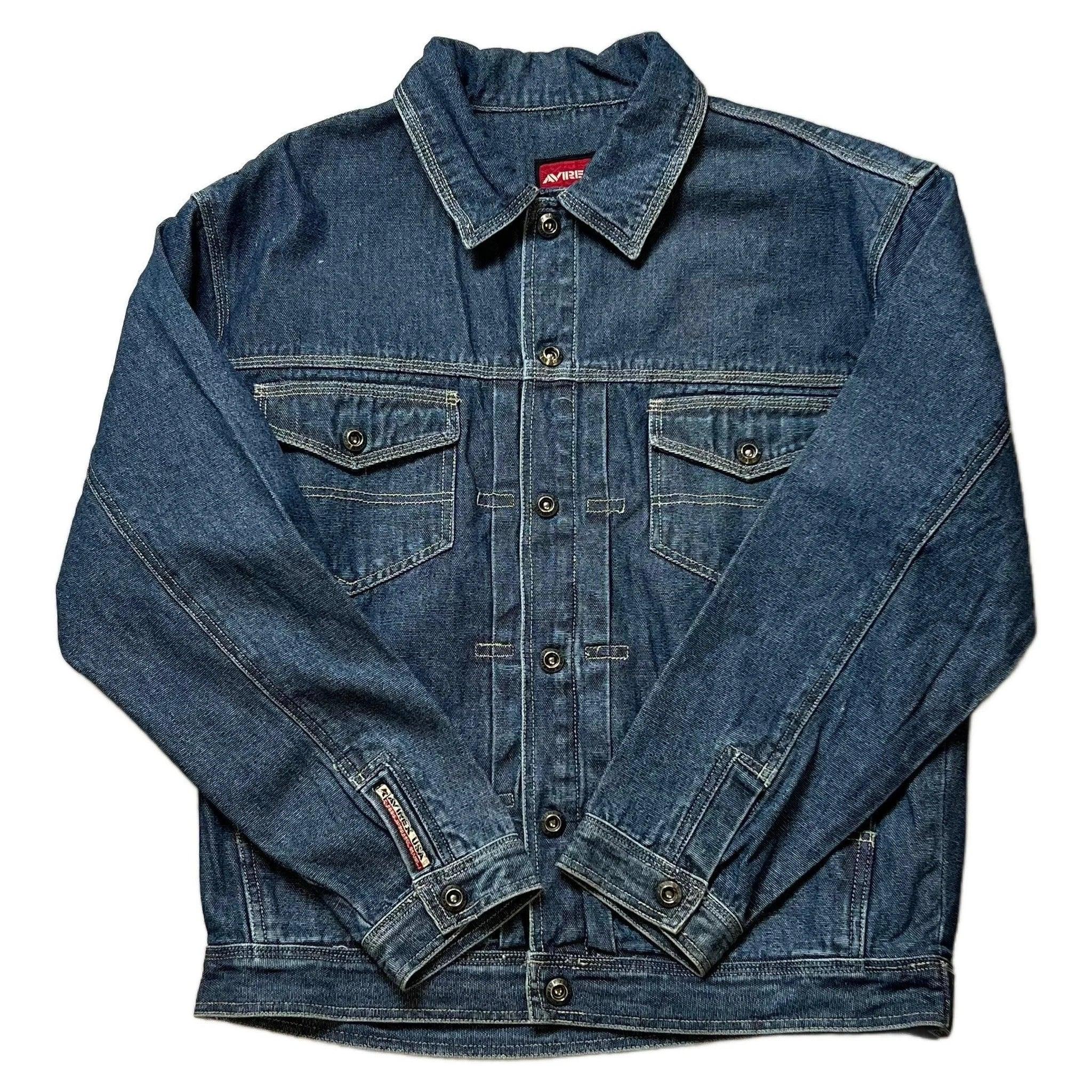 Avirex Denim Jacket - L | The Streetwear Studio