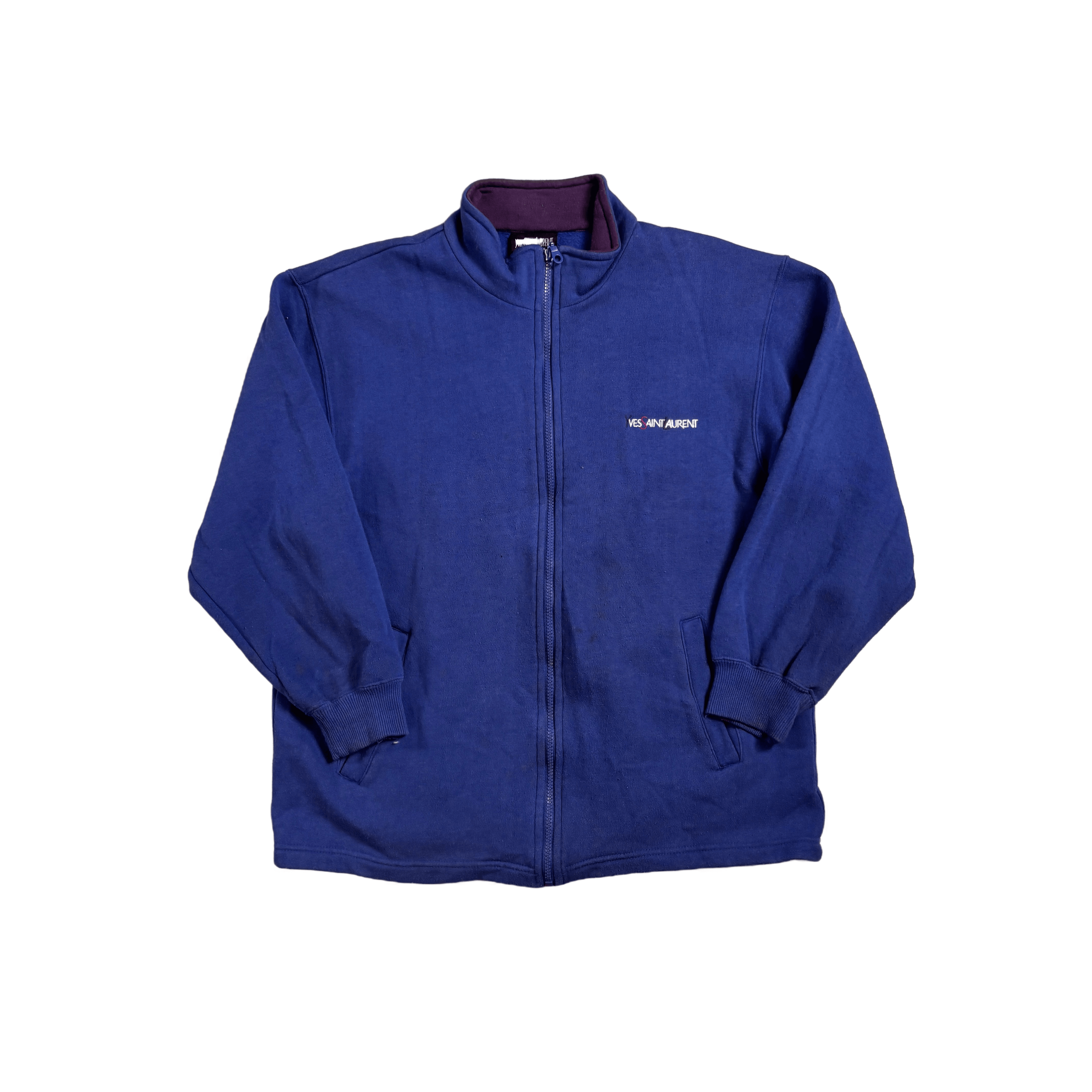 Vintage Blue Yves Saint Laurent (YSL) Jacket - M