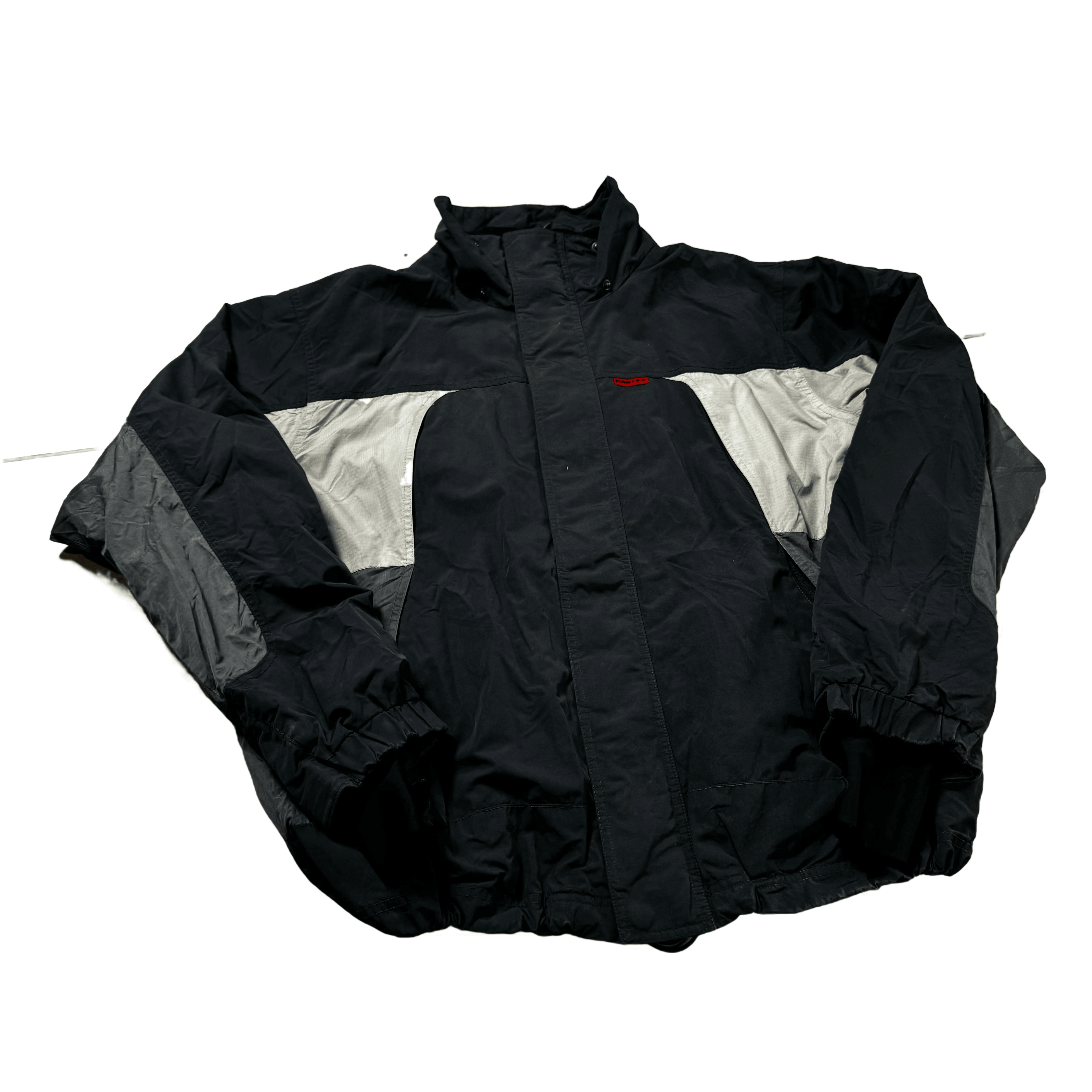 Black + Grey Oakley Coat - L
